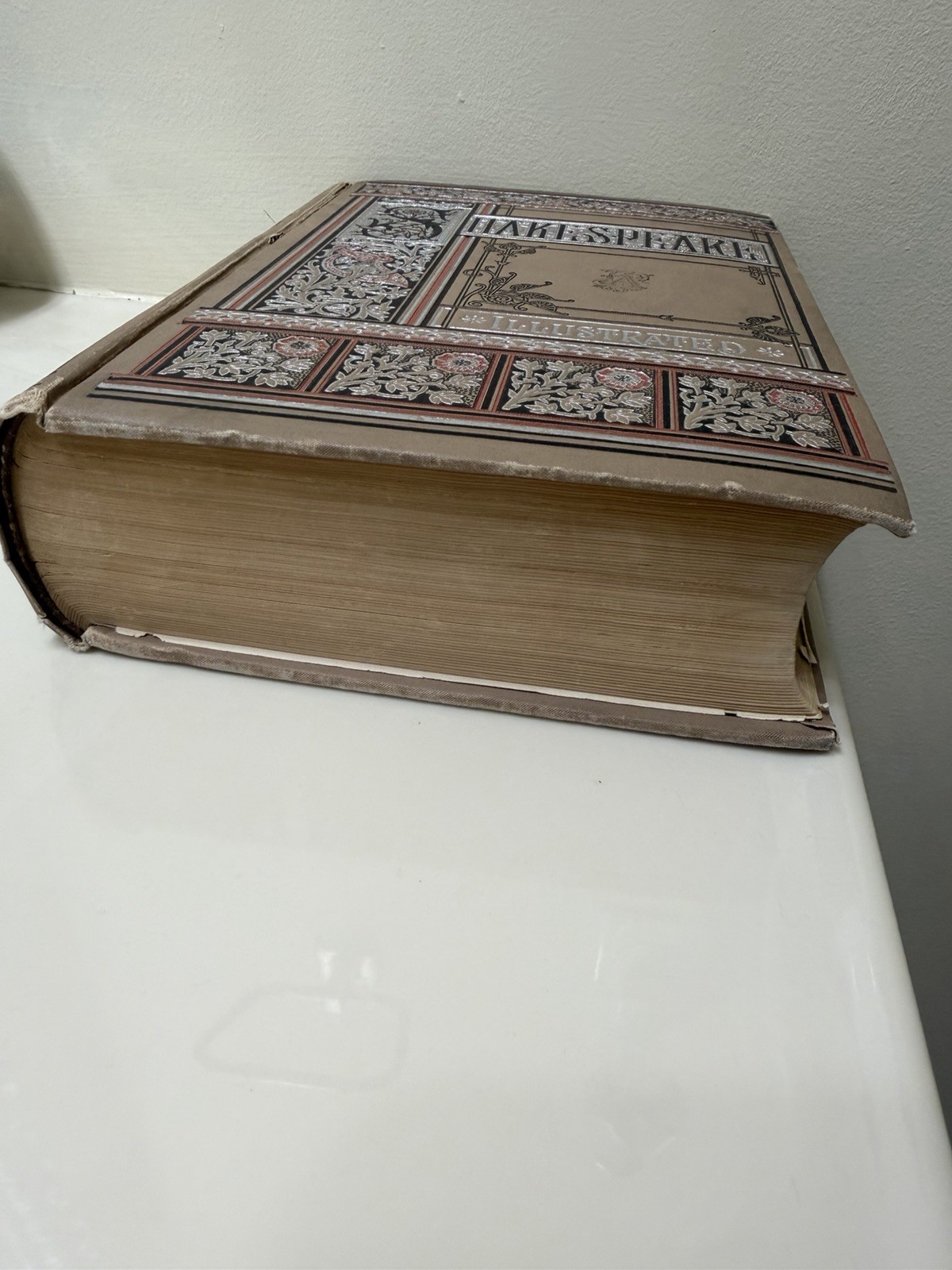 WILLIAM SHAKESPEARE Complete Works ANTIQUE BOOK Porter Coates 1800s Illustrated