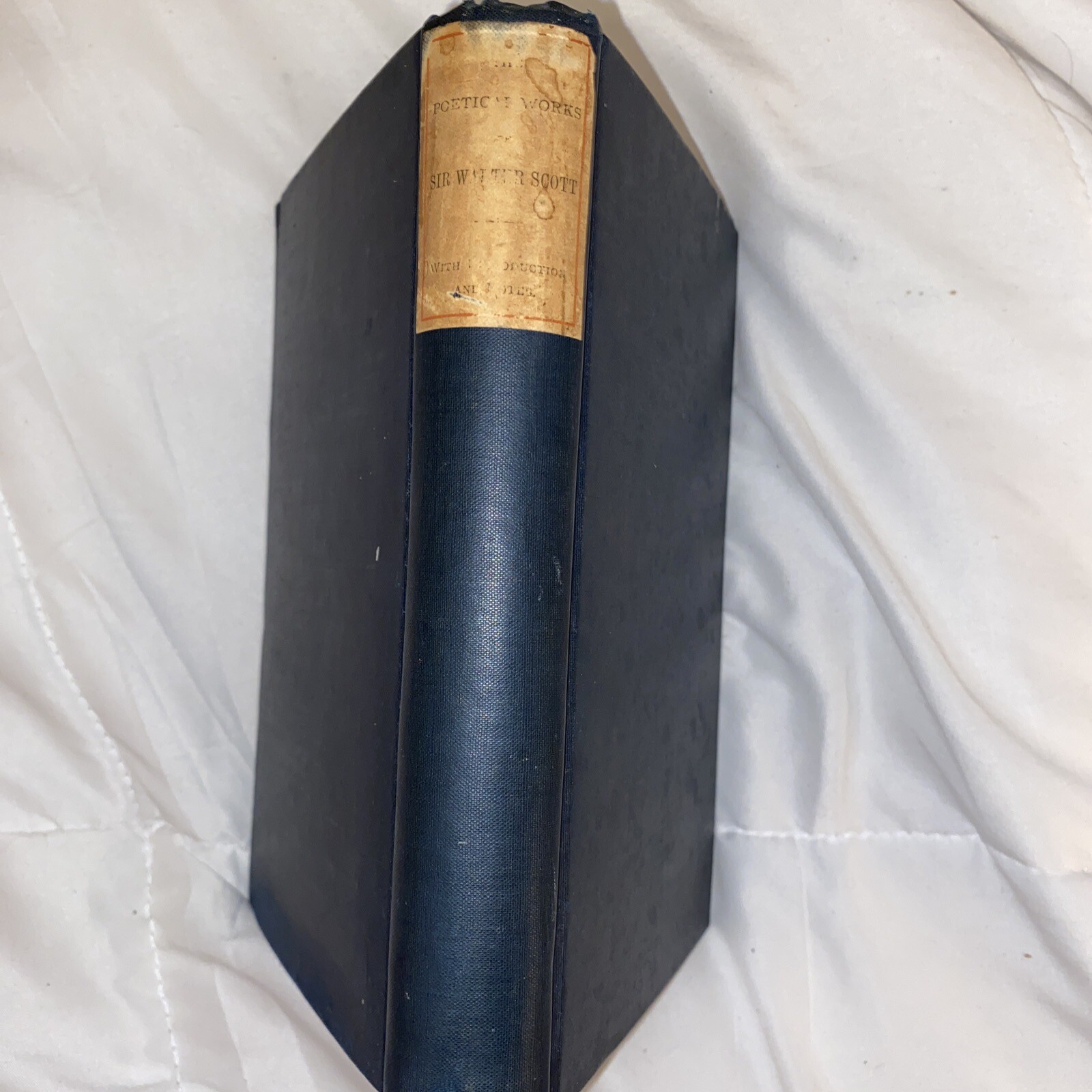 The Poetical Works of Sir Walter Scott Frederick Warne & Co. Ltd Antique Book