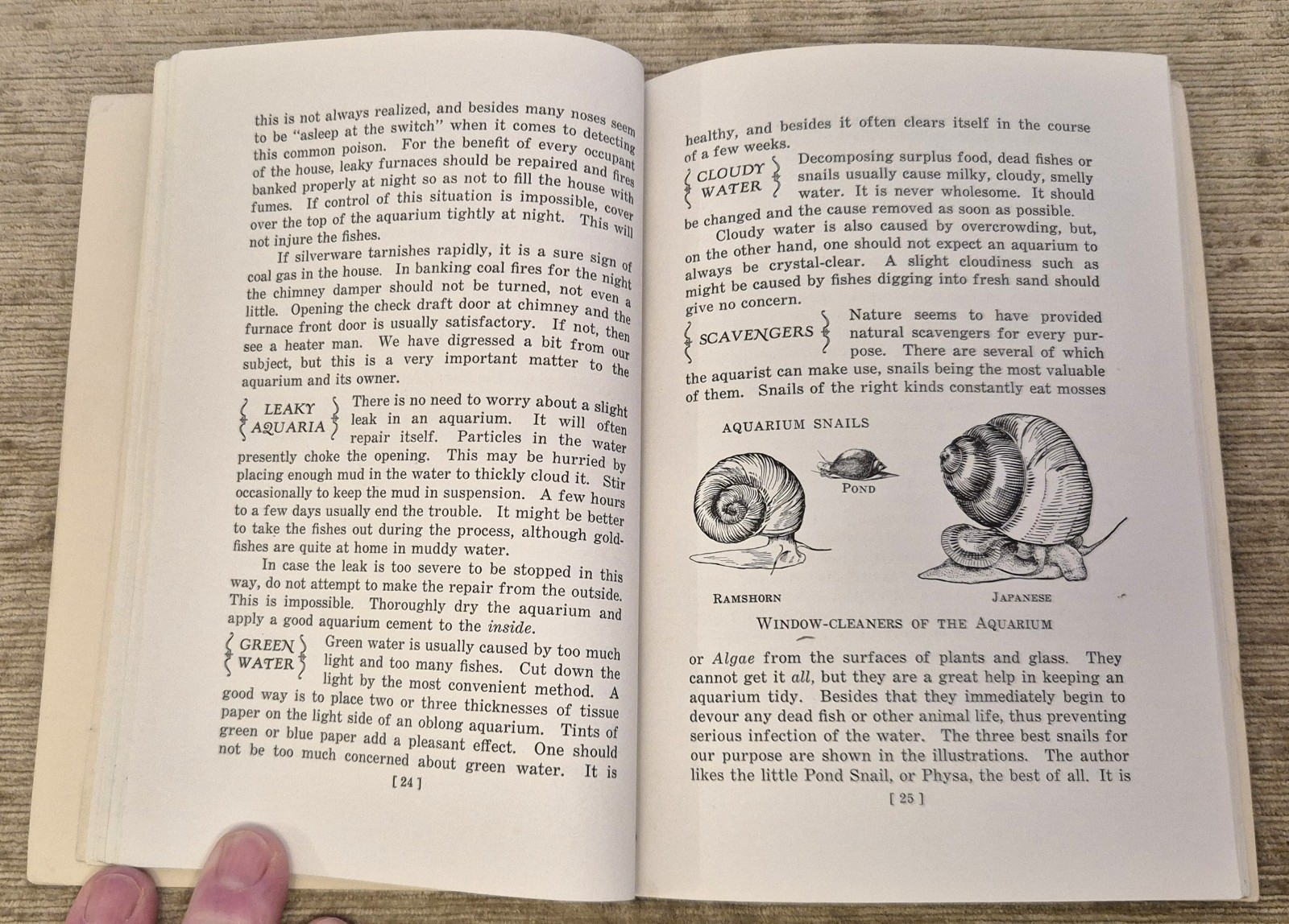 SCARCE 6th Edition 1932 THE MODERN AQUARIUM; WILLIAM T. INNES – GOOD – FREEPOST!