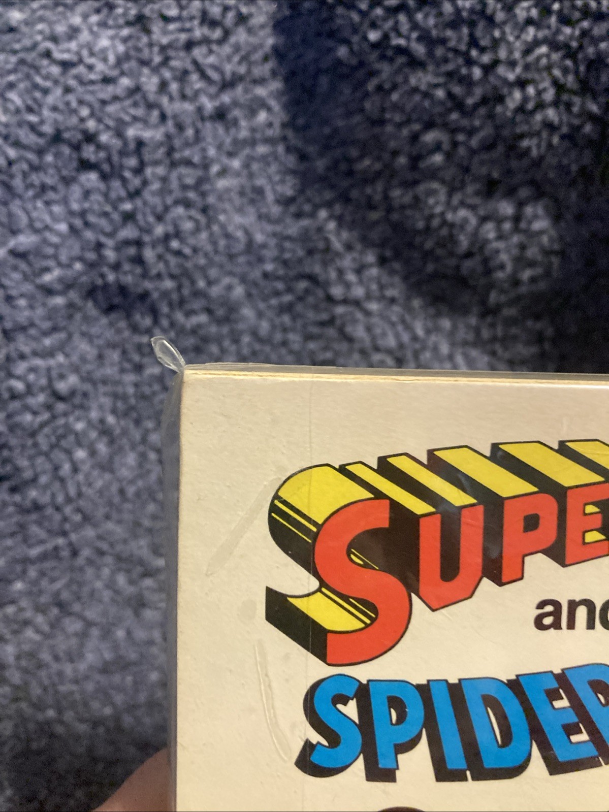SUPERMAN AND SPIDER-MAN (1981) by Shooter & Buscema 1st Printing Warner/Marvel