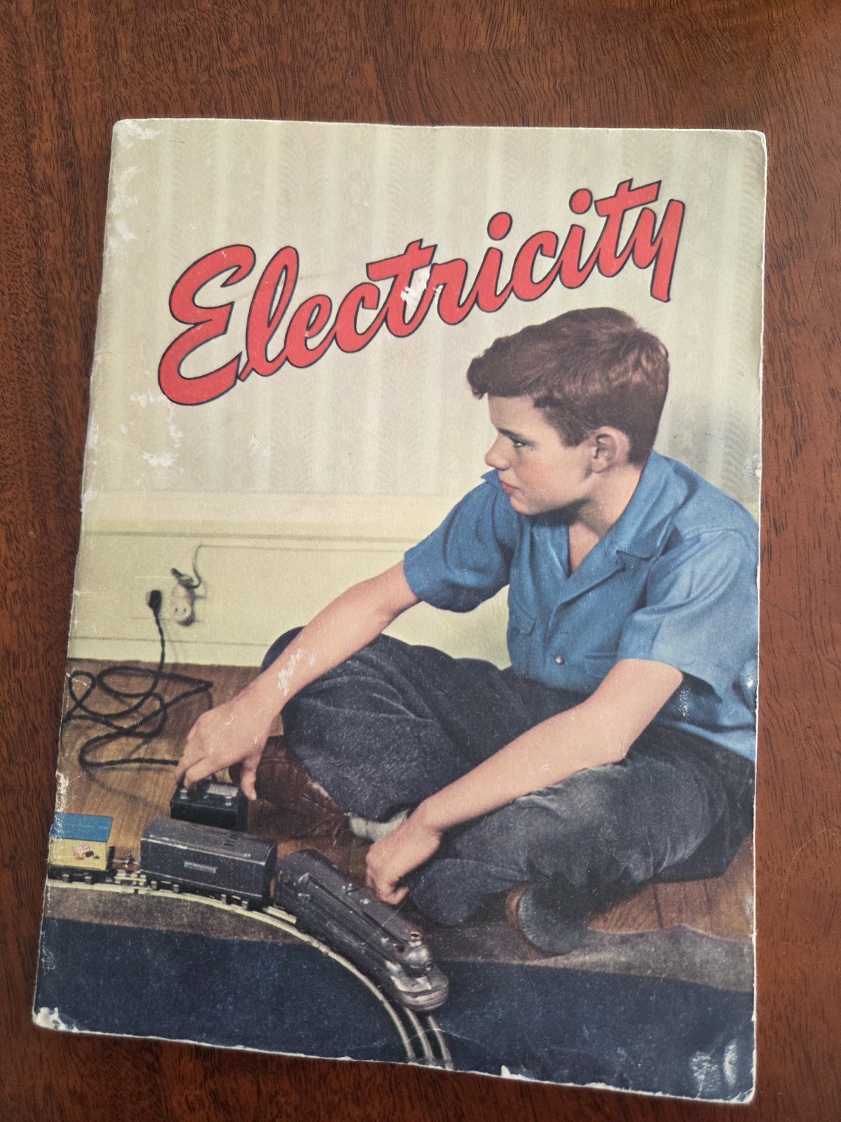 Electricity Children’s Book 1957 Row Peterson and Company Illustrated Soft Cover