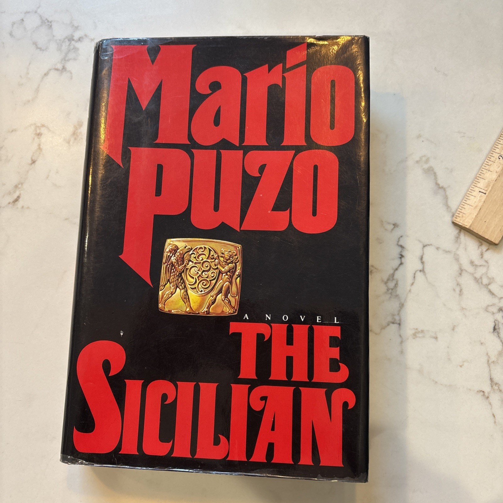 The Sicilian-Mario Puzo-SIGNED-First Edition- 1984-HC DJ-RARE
