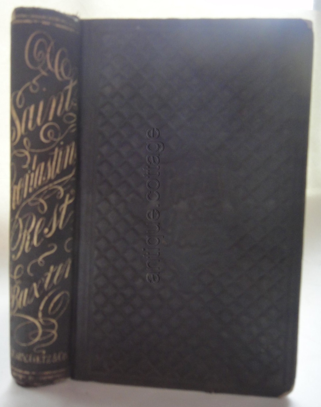 1853 antique SAINT’S EVERLASTING REST heaven christian bible RICHARD BAXTER