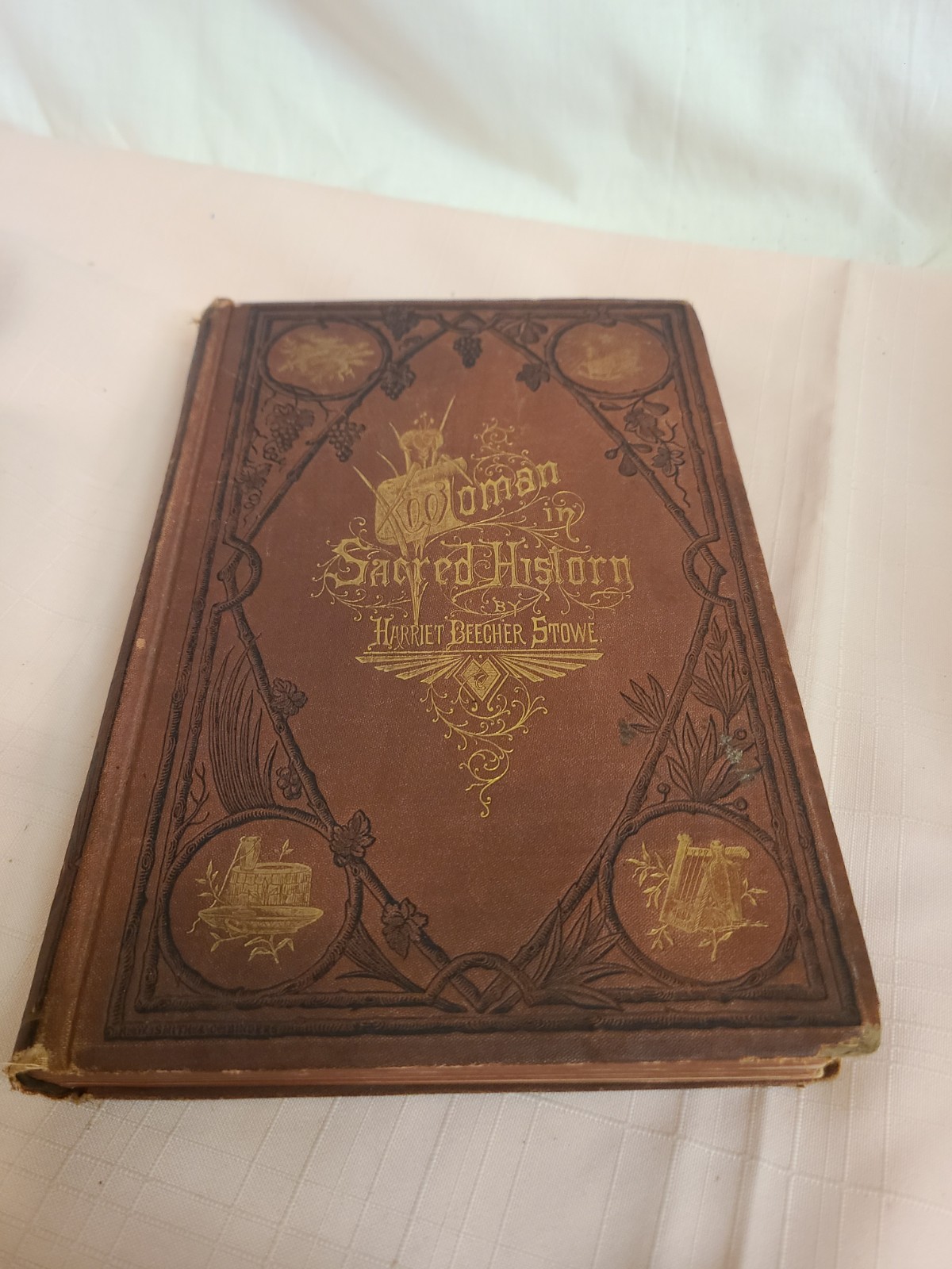 1874 „Woman In Sacred History: A Series Of Sketches“ By Harriet Beecher Stowe