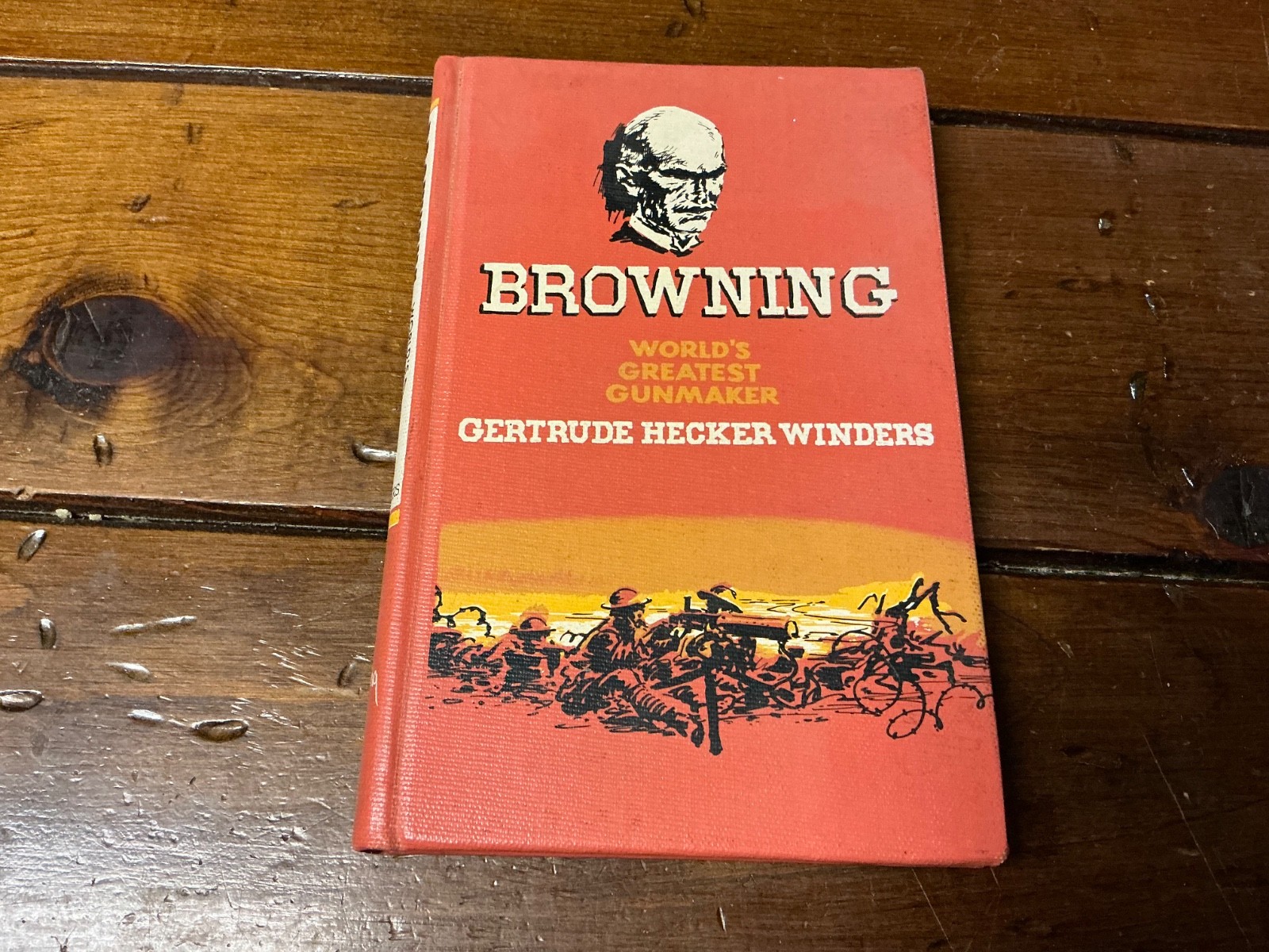 Browning By Gertrude Hecker Winders 1961 Edition HC Book – Ex-Library HC