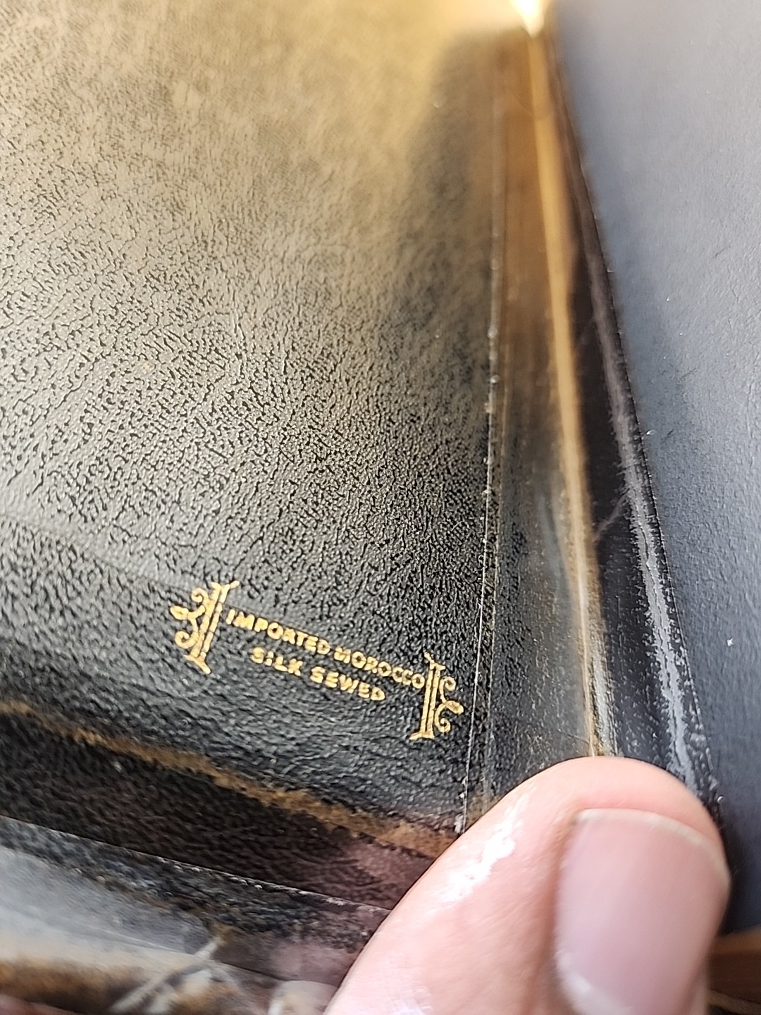 The New Chain Reference Bible Thompson Kirkbride 3rd Improved Edit ‘57 Leather