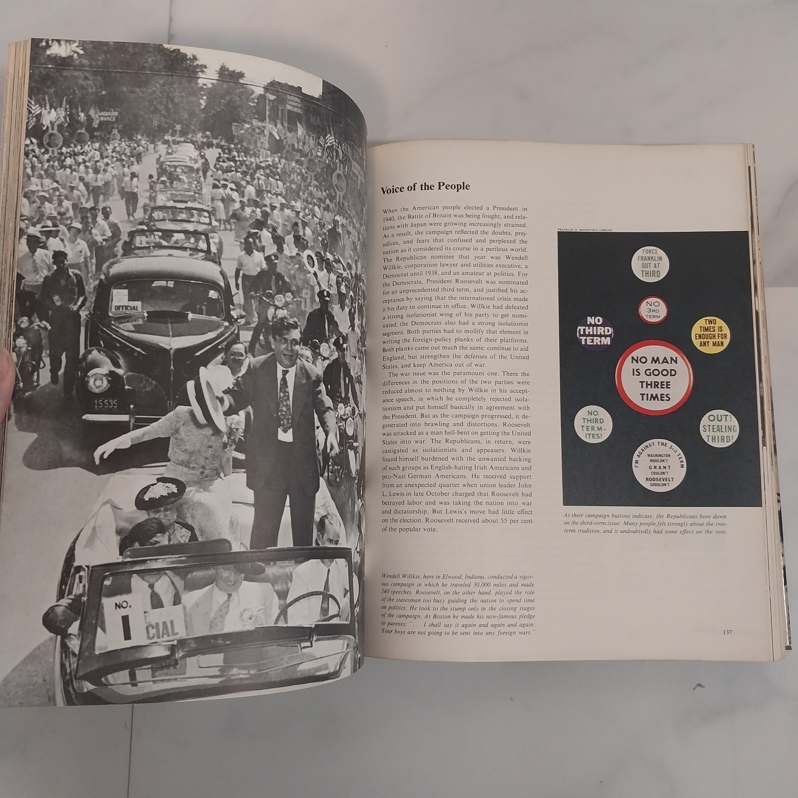 American Heritage Picture History of World War 2 hardcover 1966