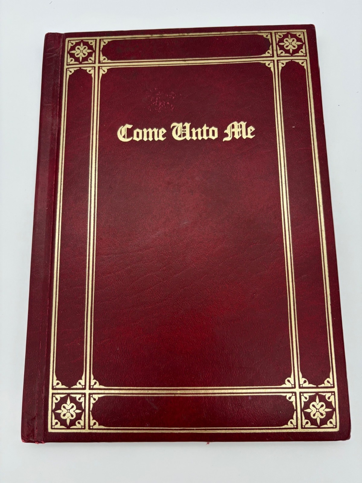 1962 Come Unto Me Good Will Publishers Life Of Christ Illustrated Book Vintage