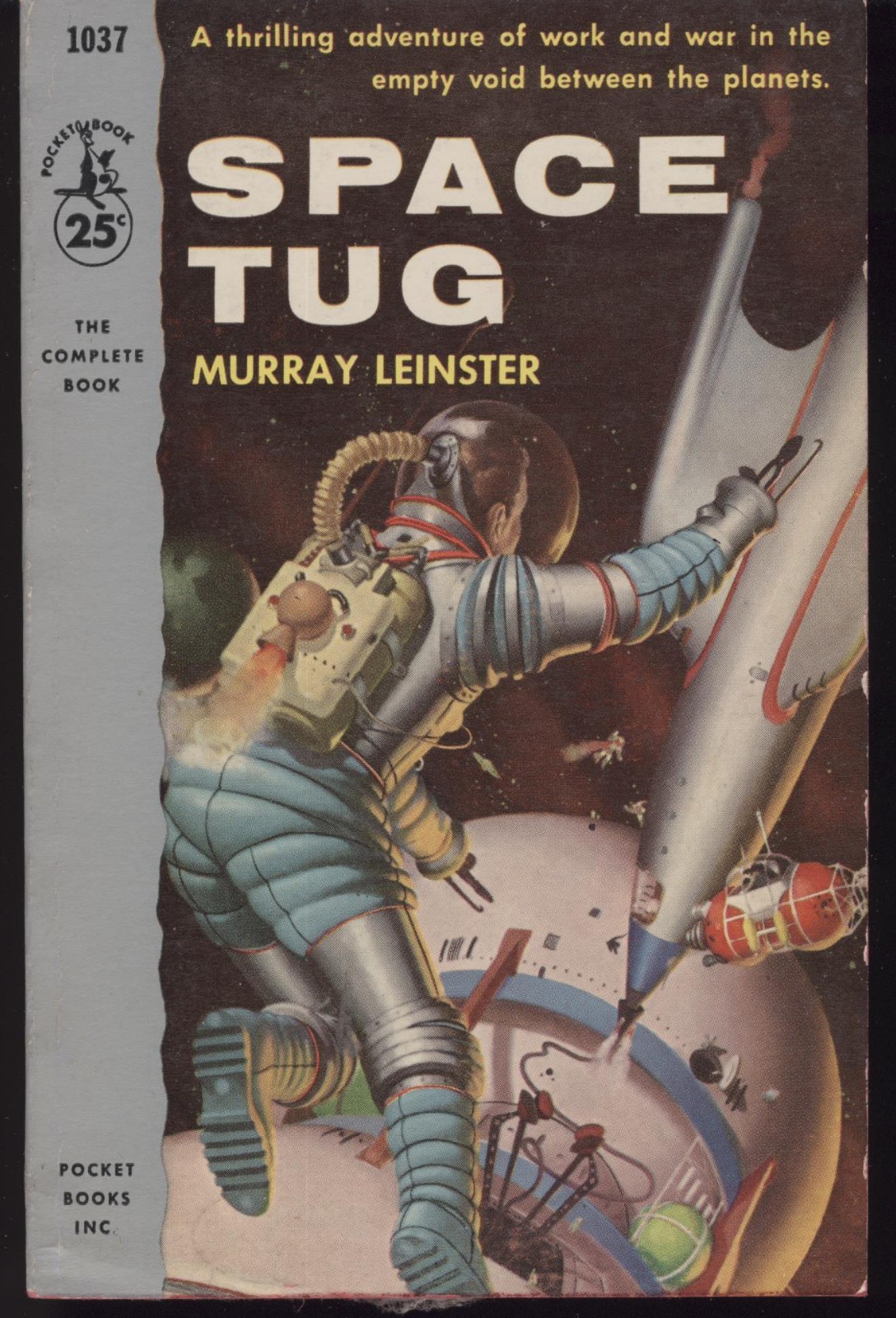 SPACE TUG Murray Leinster 1st Edition/1st Printing 1954 Fine