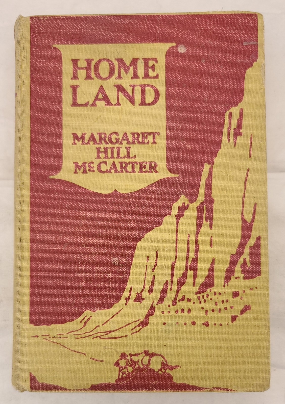 Vintage Homeland Margaret Hill McCarter 1922 Hardcover Novel A.L. Burt Company B