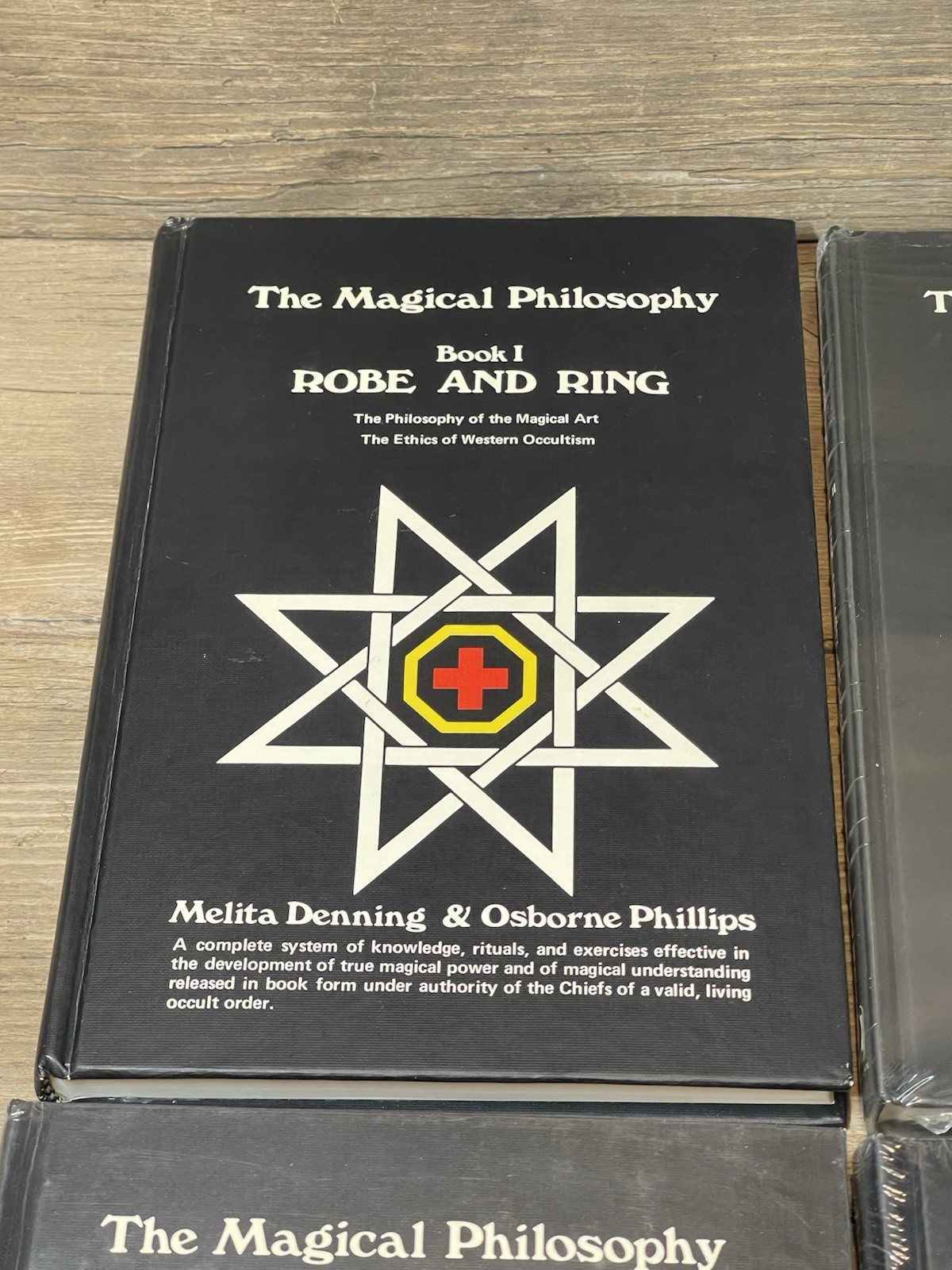 “The Magical Philosophy” Denning Phillips 1st Edition Hardcovers Vol 1-4 (3 New)