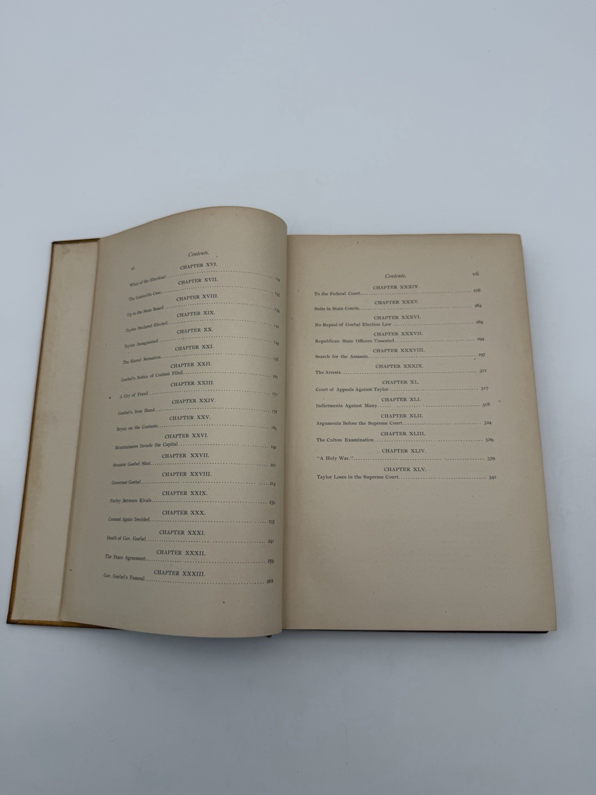 That Kentucky Campaign 1900 Goebel Taylor Contest Illustrated Political Book