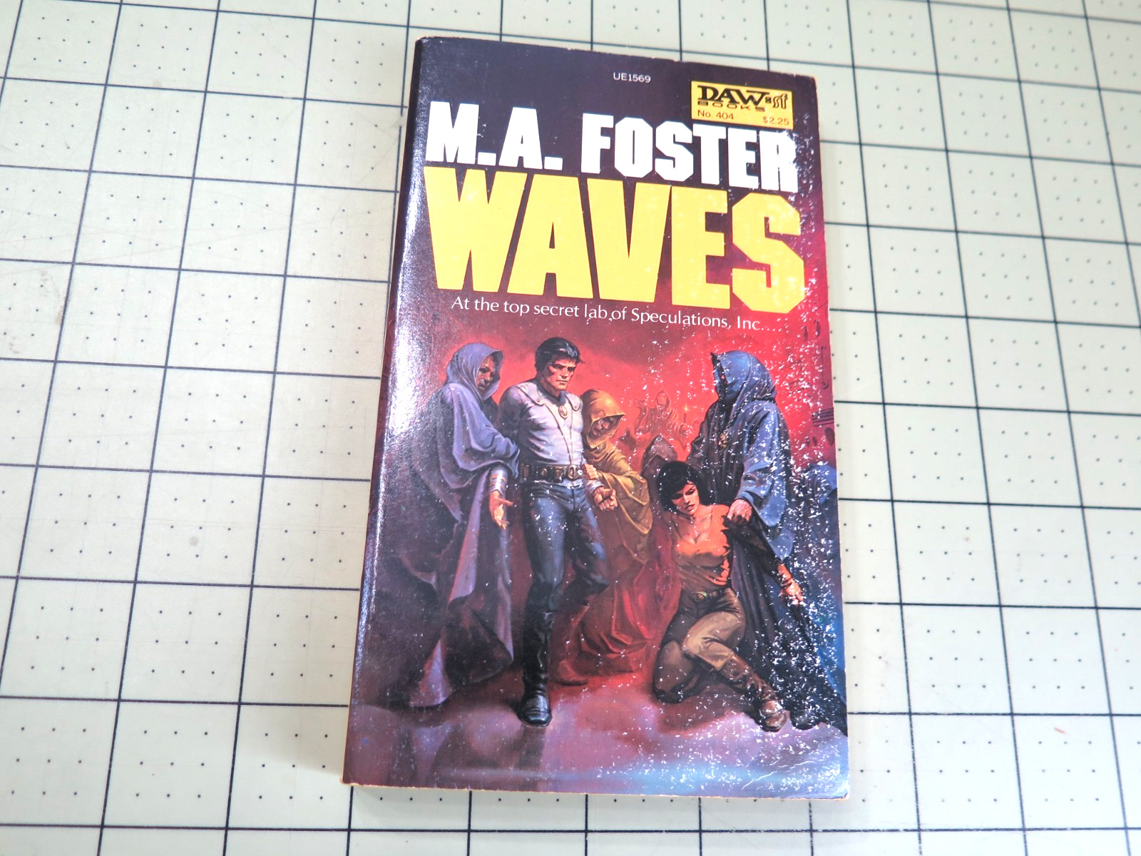 WAVES BY M.A. FOSTER 1980 VINTAGE DAW BOOKS SCIENCE PBO