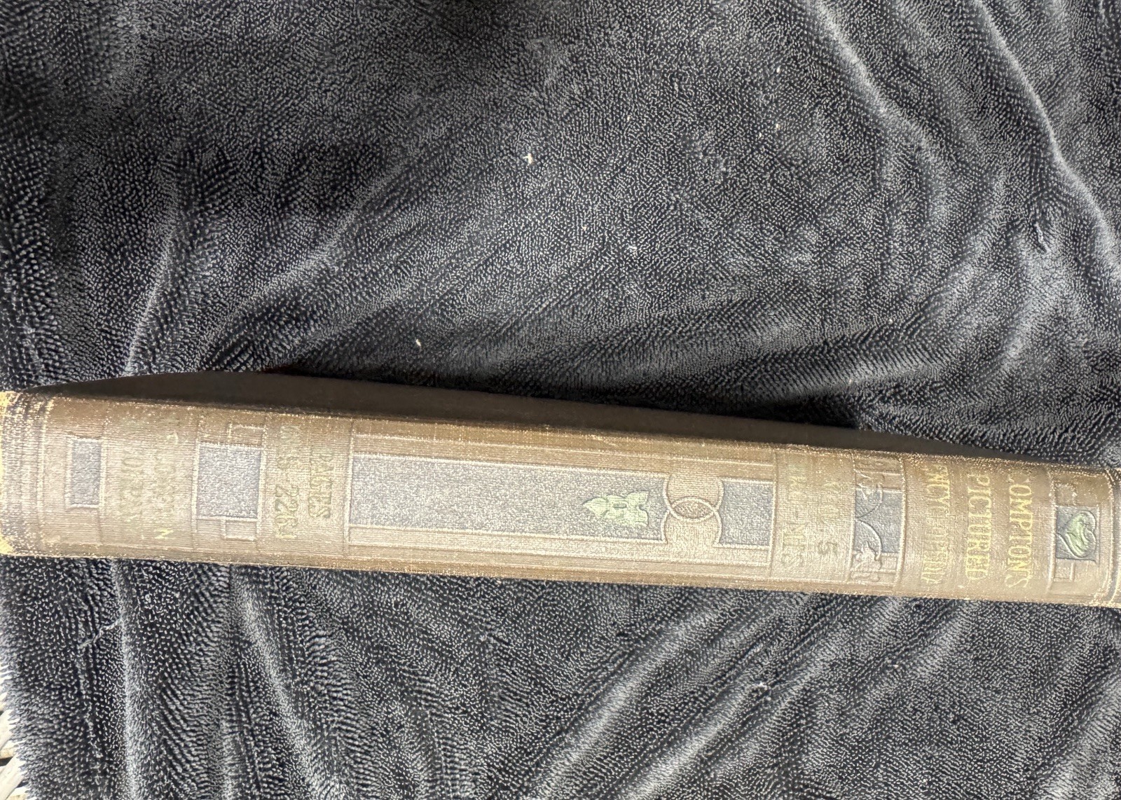 Compton’s Pictured Encyclopedia 9-Volume Set (1920)Vintage