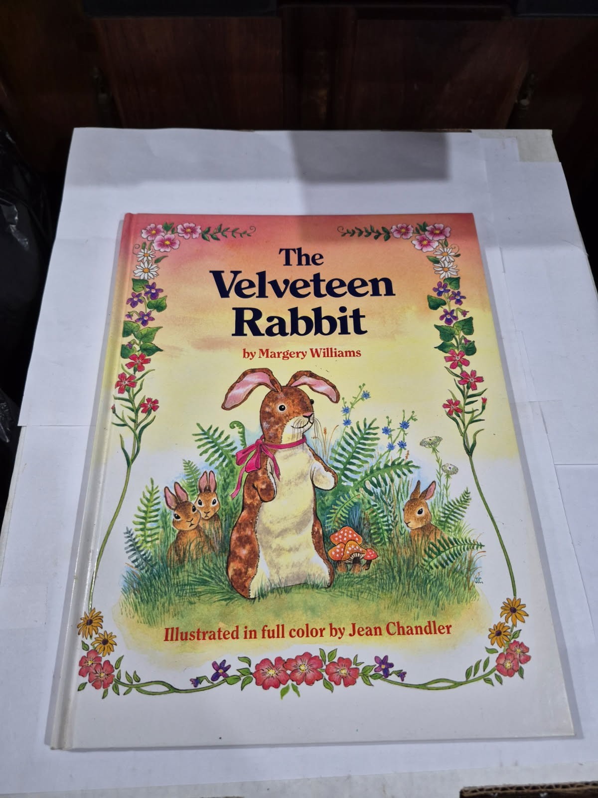 The Velveteen Rabbit by Margery Williams 1986 Derrydale Books Jean Chandler Q