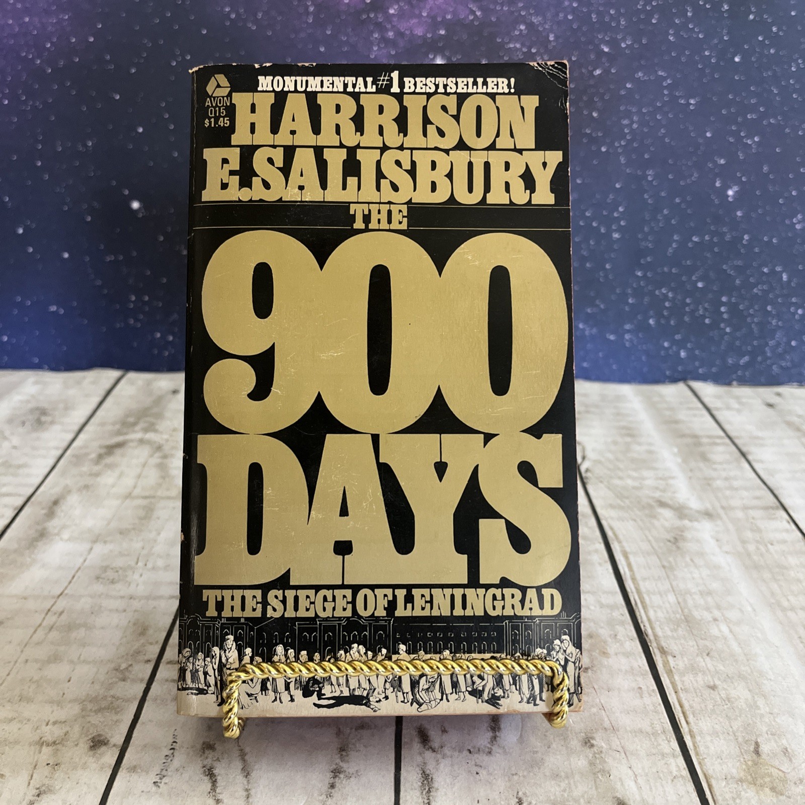900 DAYS: THE SIEGE OF LENINGRAD By Harrison E. Salisbury Vintage Paperback