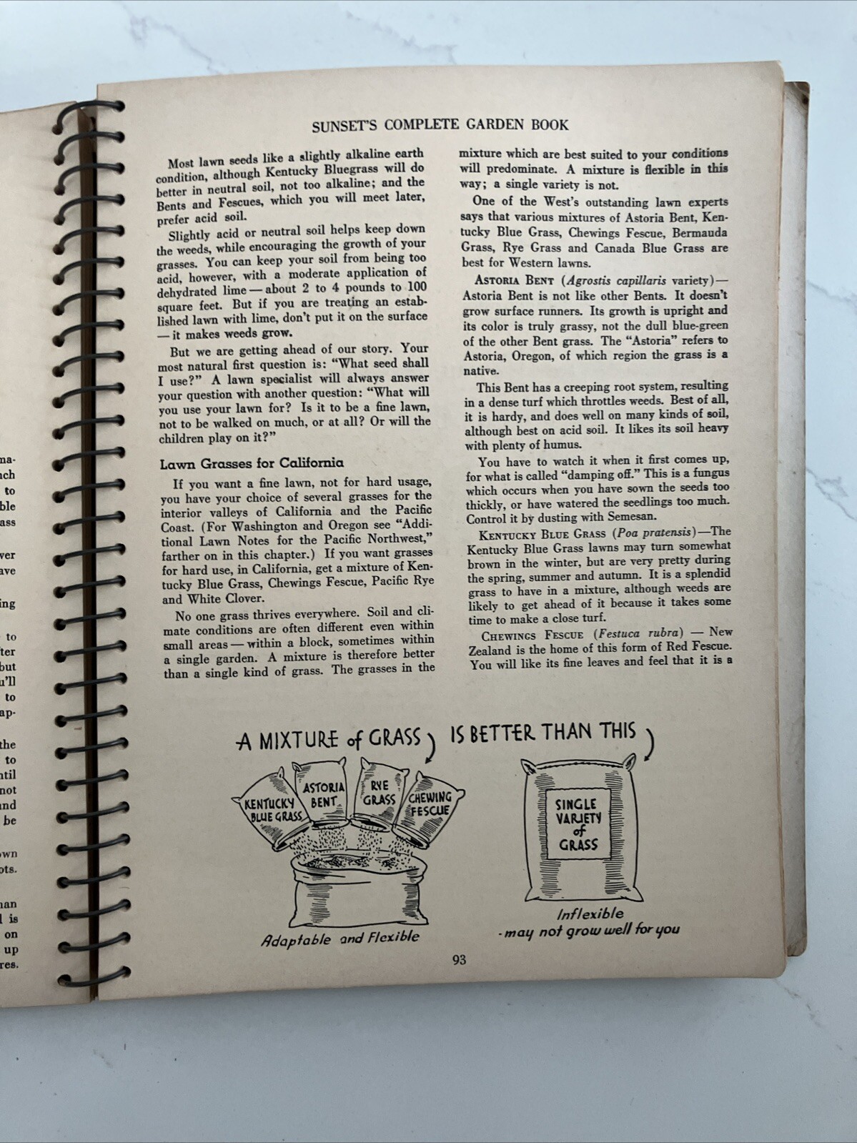 Sunset’s Complete Garden Book, 1940 Edition, Spiral Bound