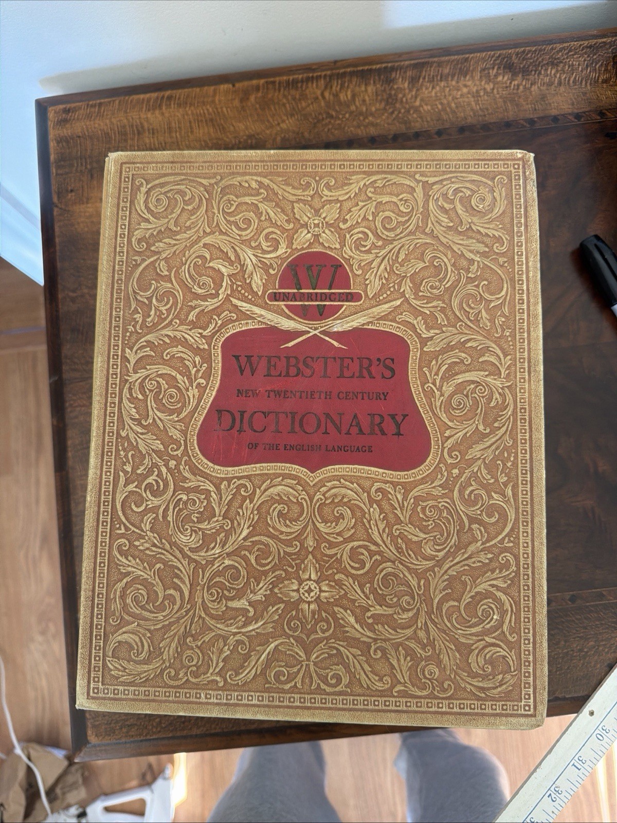 Webster’s New 20th Century Unabridged Dictionary 1957 Illustrated HC Vtg