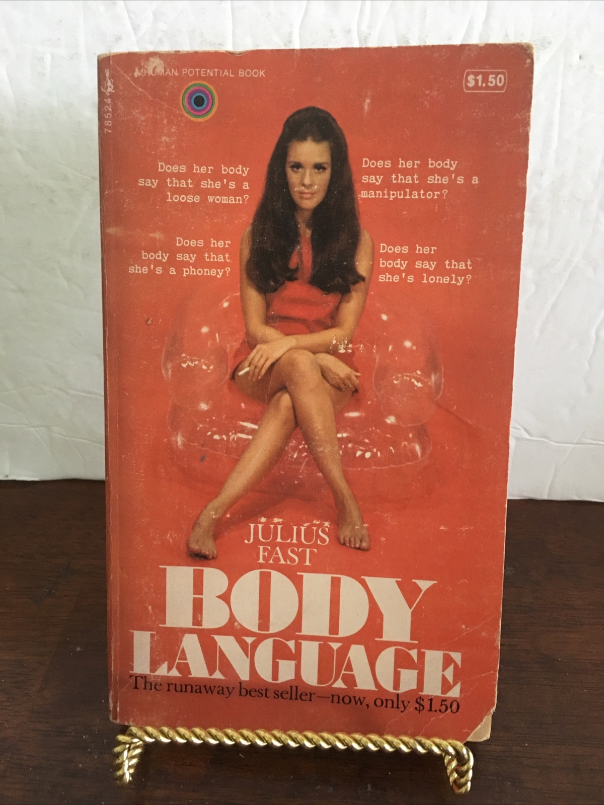 Body Language by Julius Fast Pocket Books PB 1971