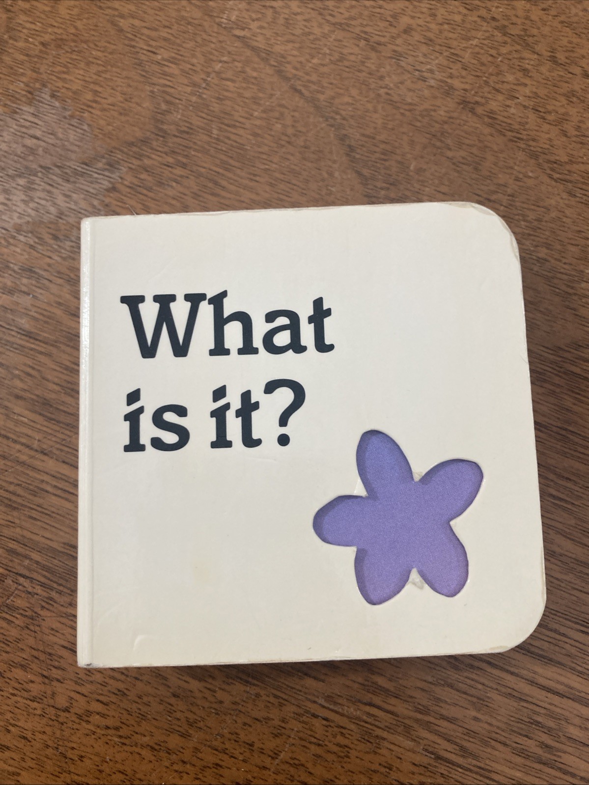 What Is It? Vintage Children’s Board Book National Geographic 1991