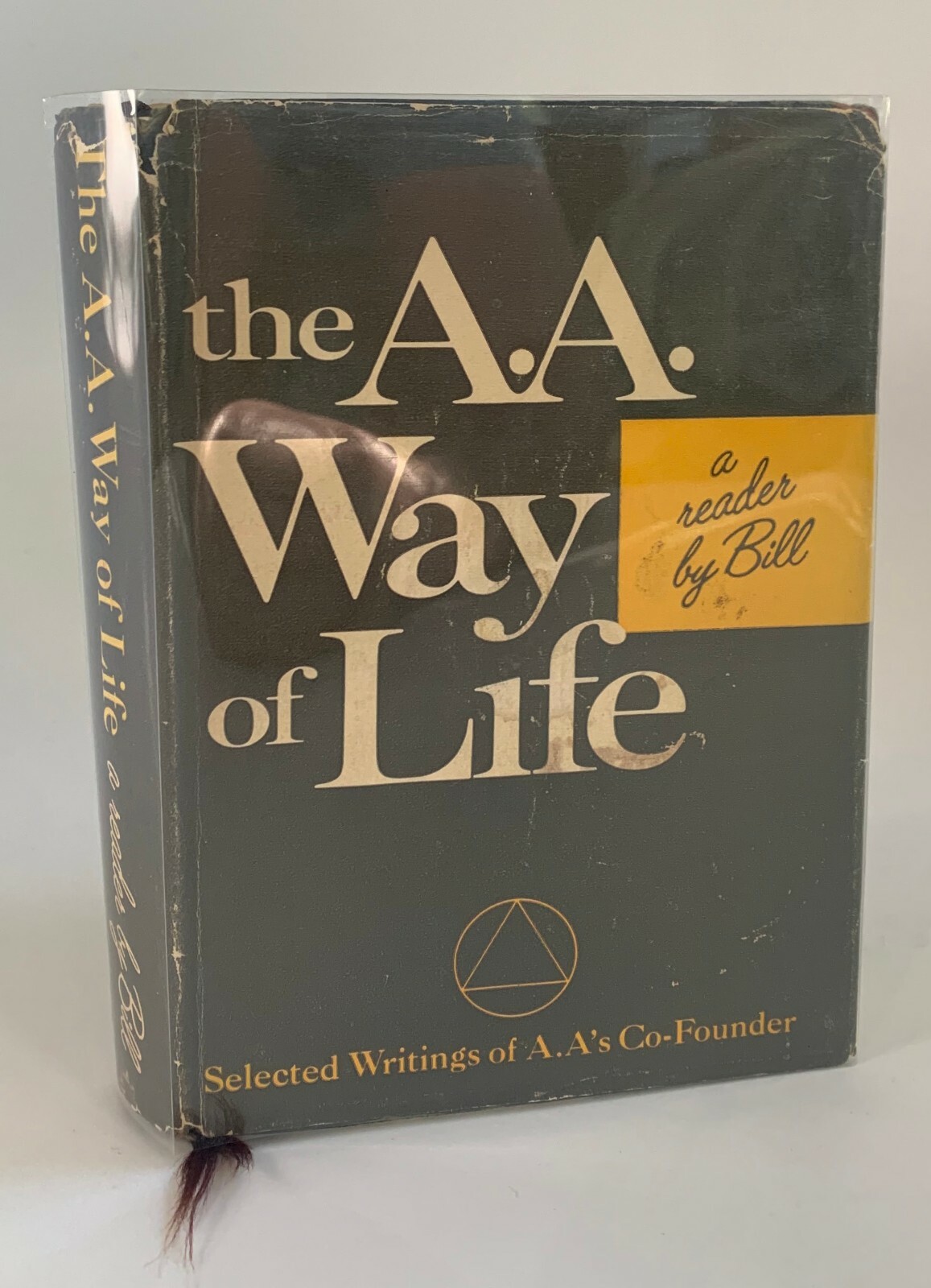 BILL WILSON 1967 SIGNED The A.A. Way of Life First Ed. DJ Alcoholics Anonymous