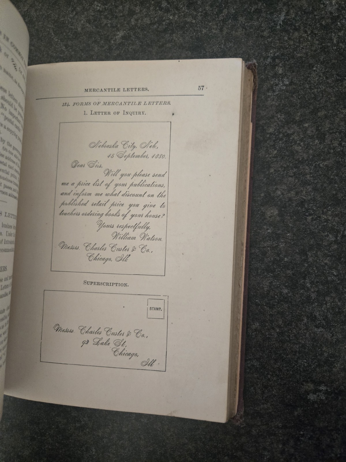 1880 Practical Book-Keeping by E Oram Lyte Hardcover