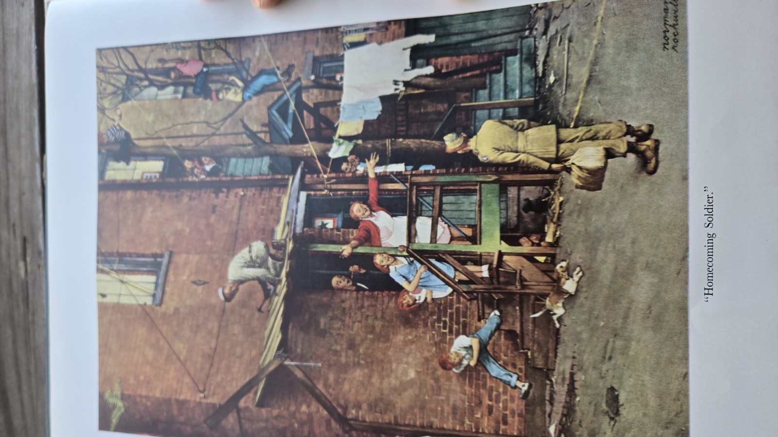 1961 Special Deluxe 1st Edition The Norman Rockwell Album Large Coffee Tablebook