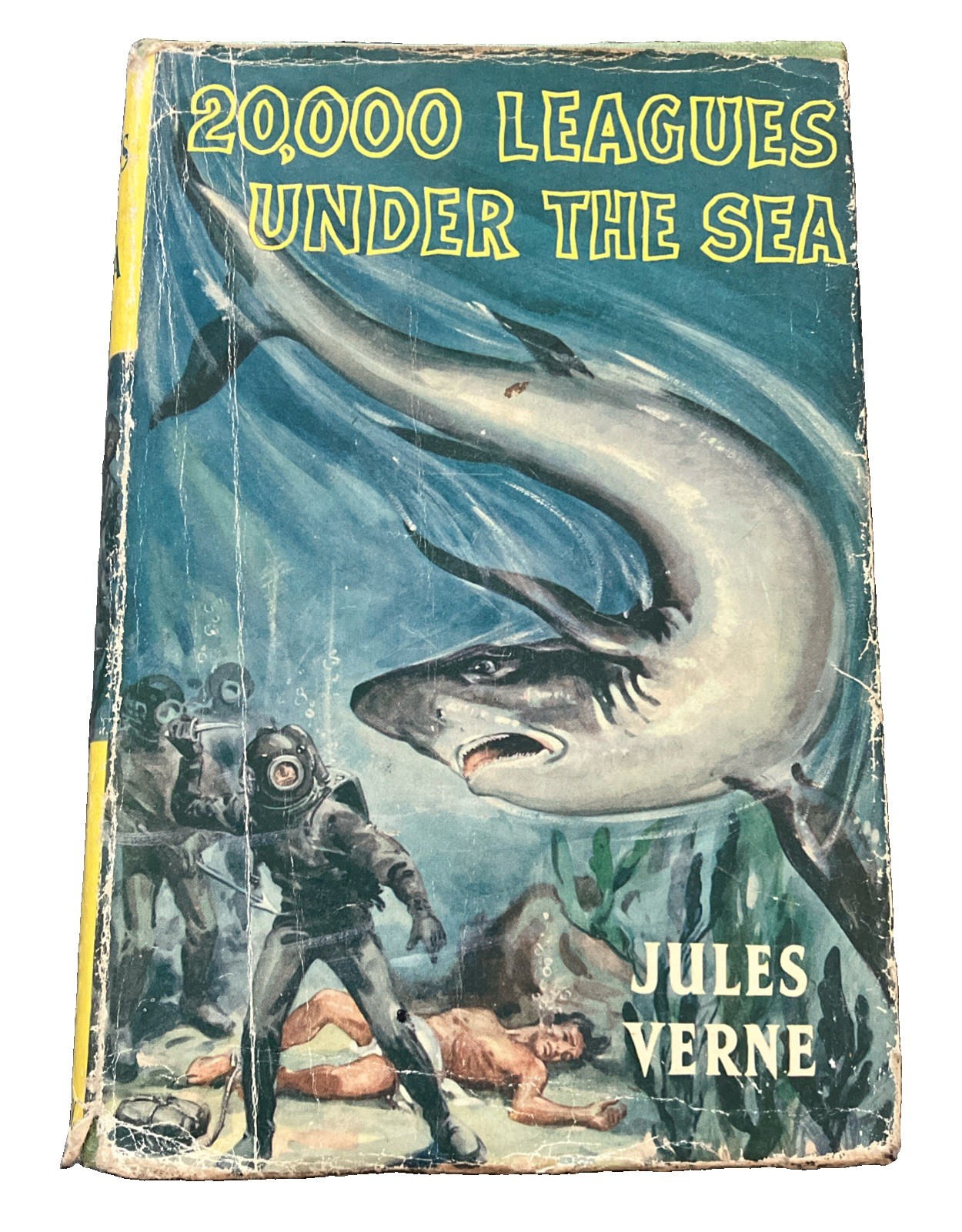 20,000 Leagues Under the Sea Jules Verne 1957 Ward Lock Hardback DJ
