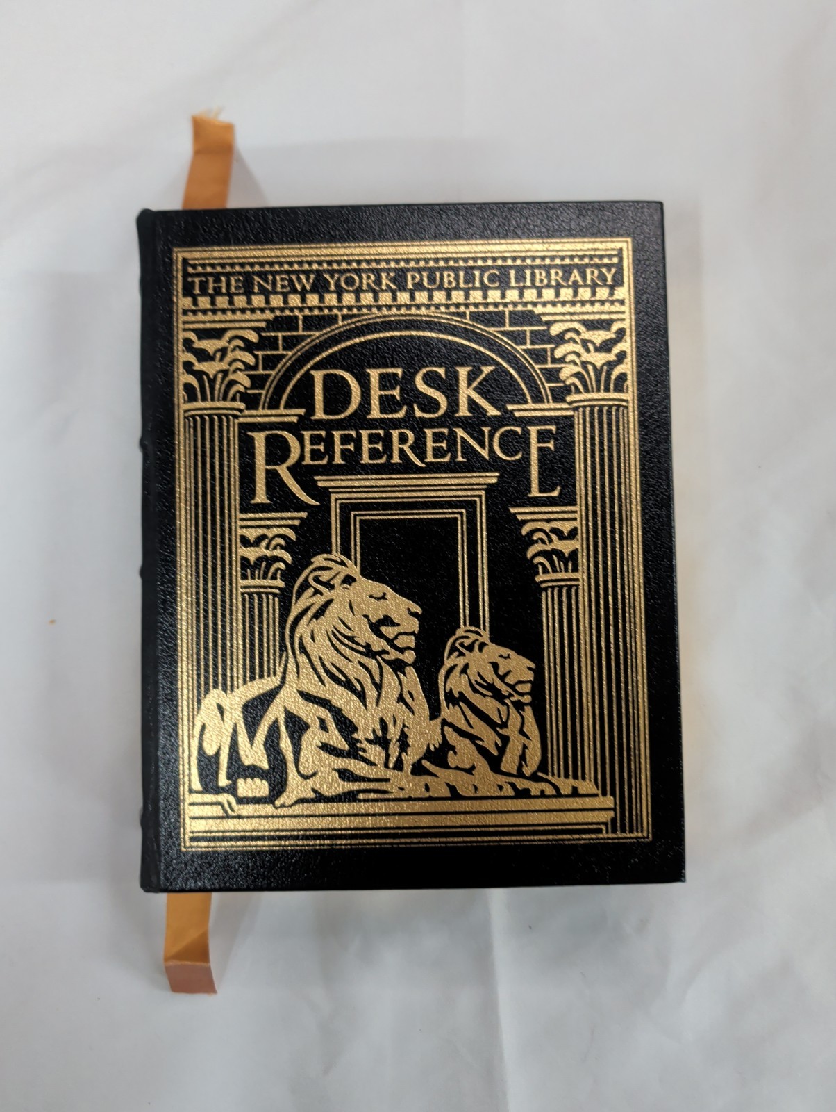 New York Public Library Desk Reference – Easton Press Leather Collectors Ed GJ