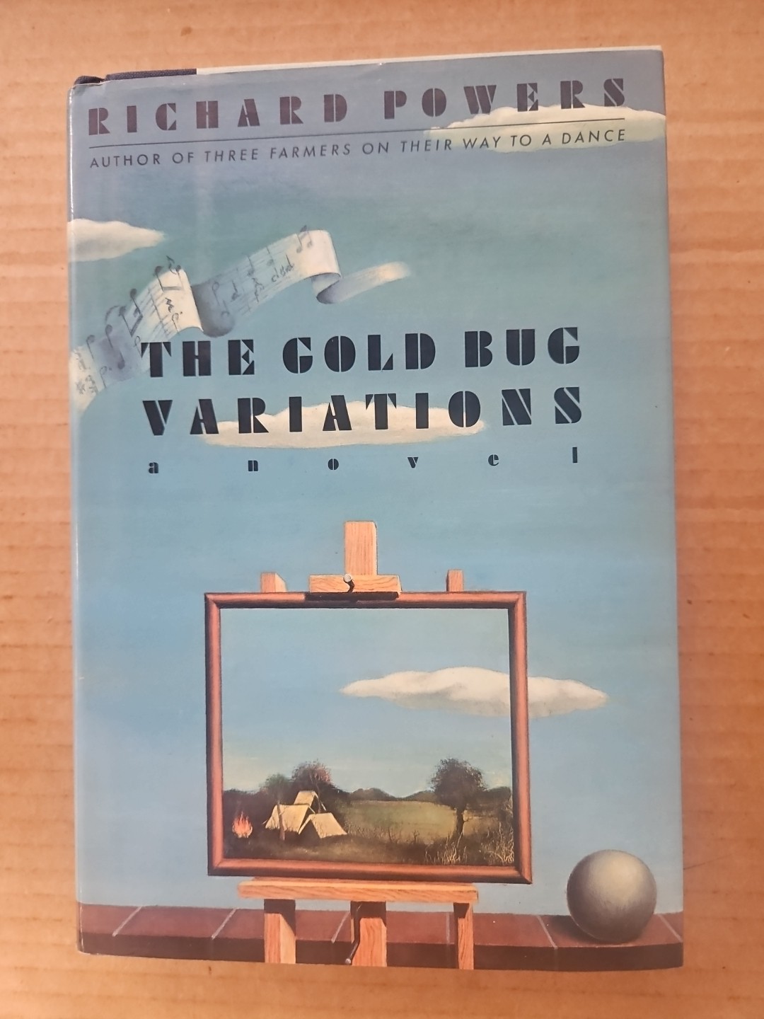 Richard Powers 1991 The Gold Bug Variations Hardcover w/Dustjacket