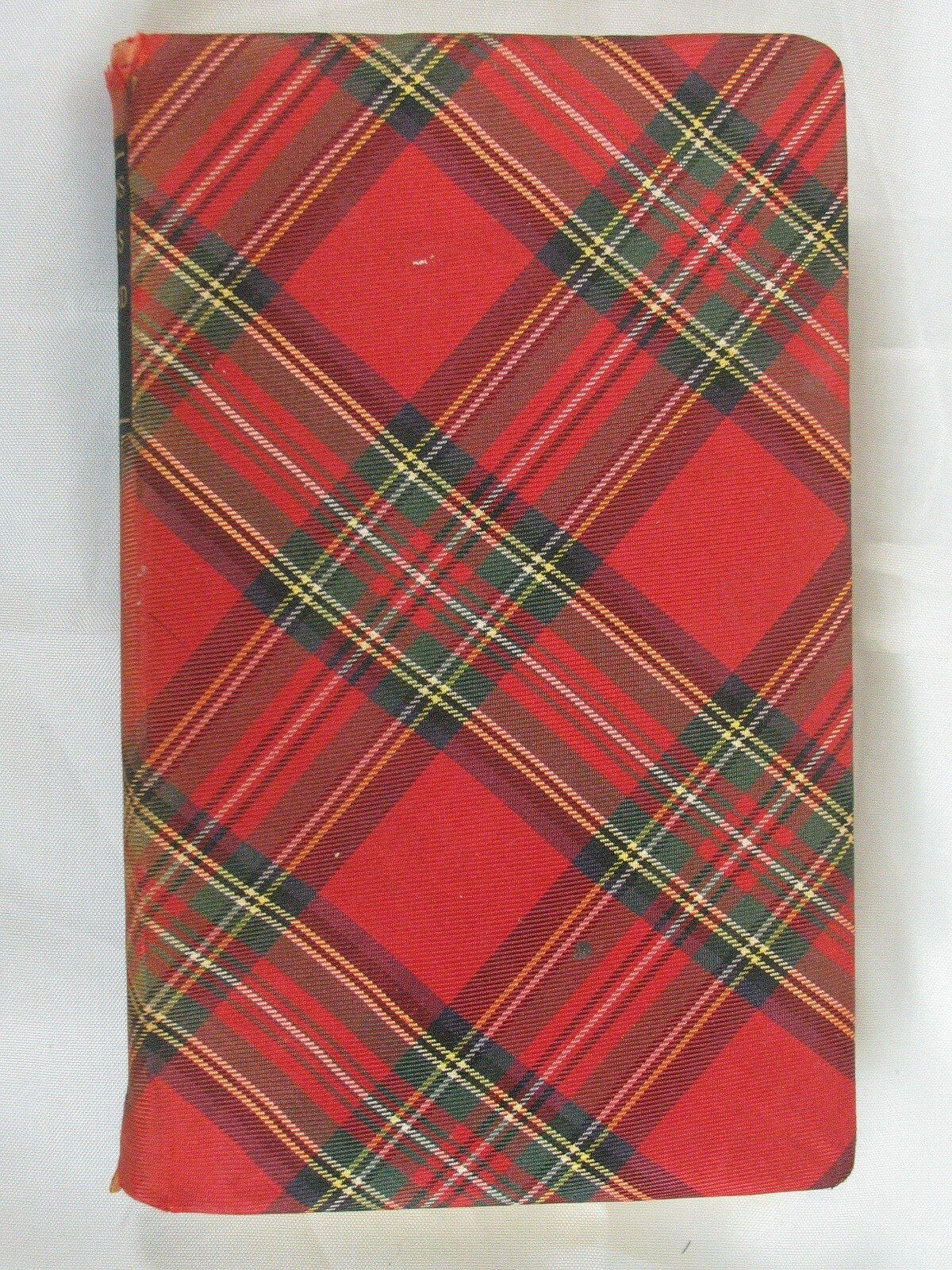 Vintage 1953 The Clans and Tartans of Scotland Book by Robert Bain Silk Binding