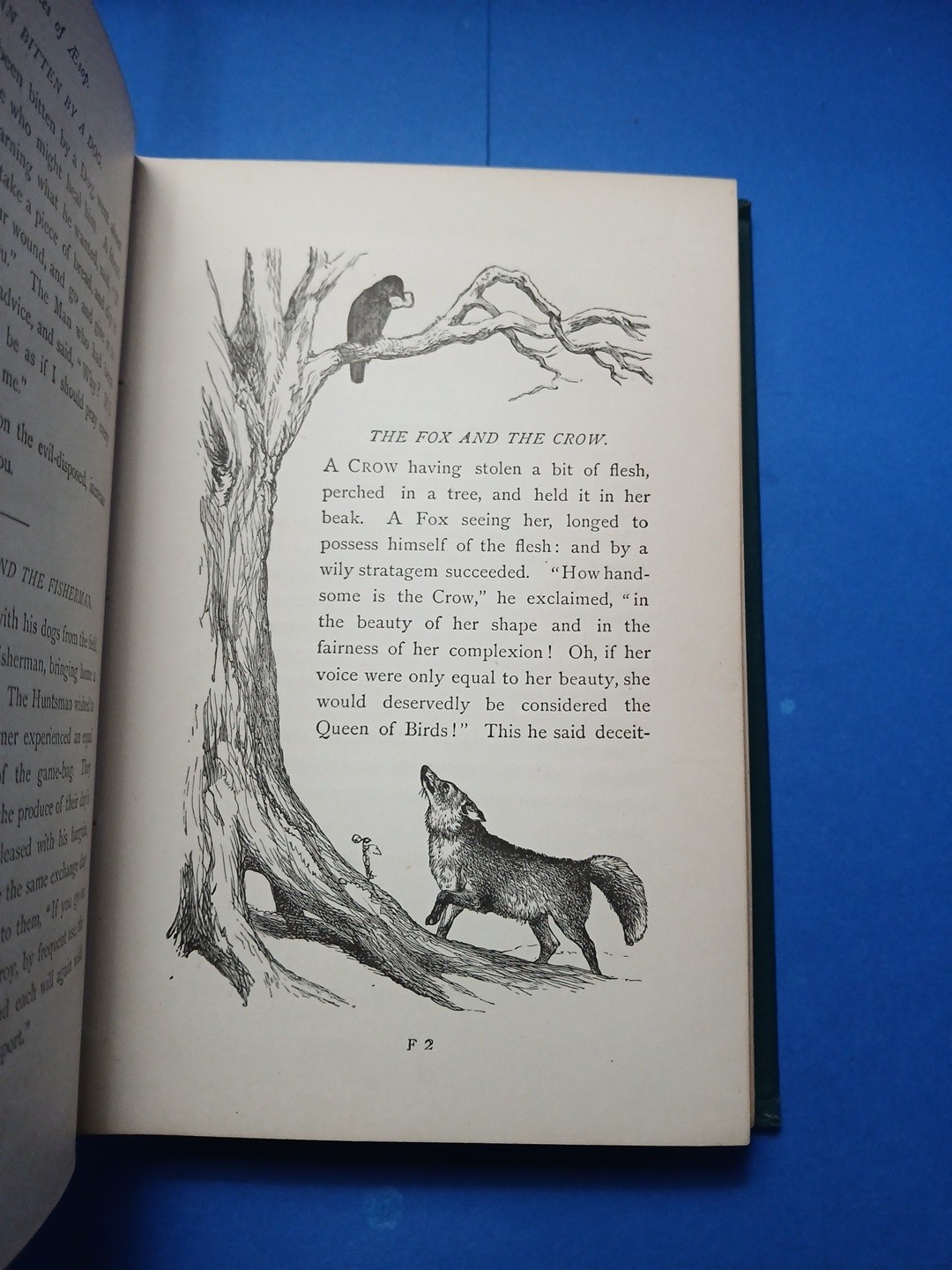 Vintage 1800’s Book Three Hundred Aesop’s Fables Illustrated Victorian Binding