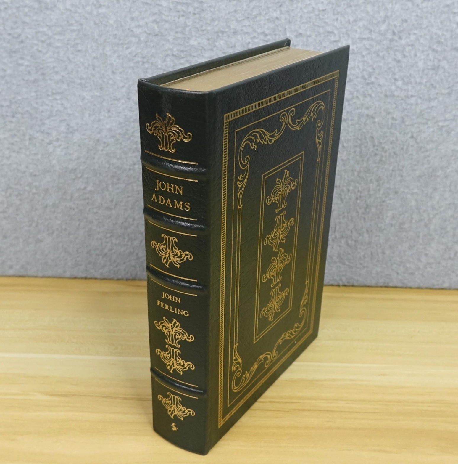 Easton Press John Adams A Life by John Ferling Presidents Library Leather Bound