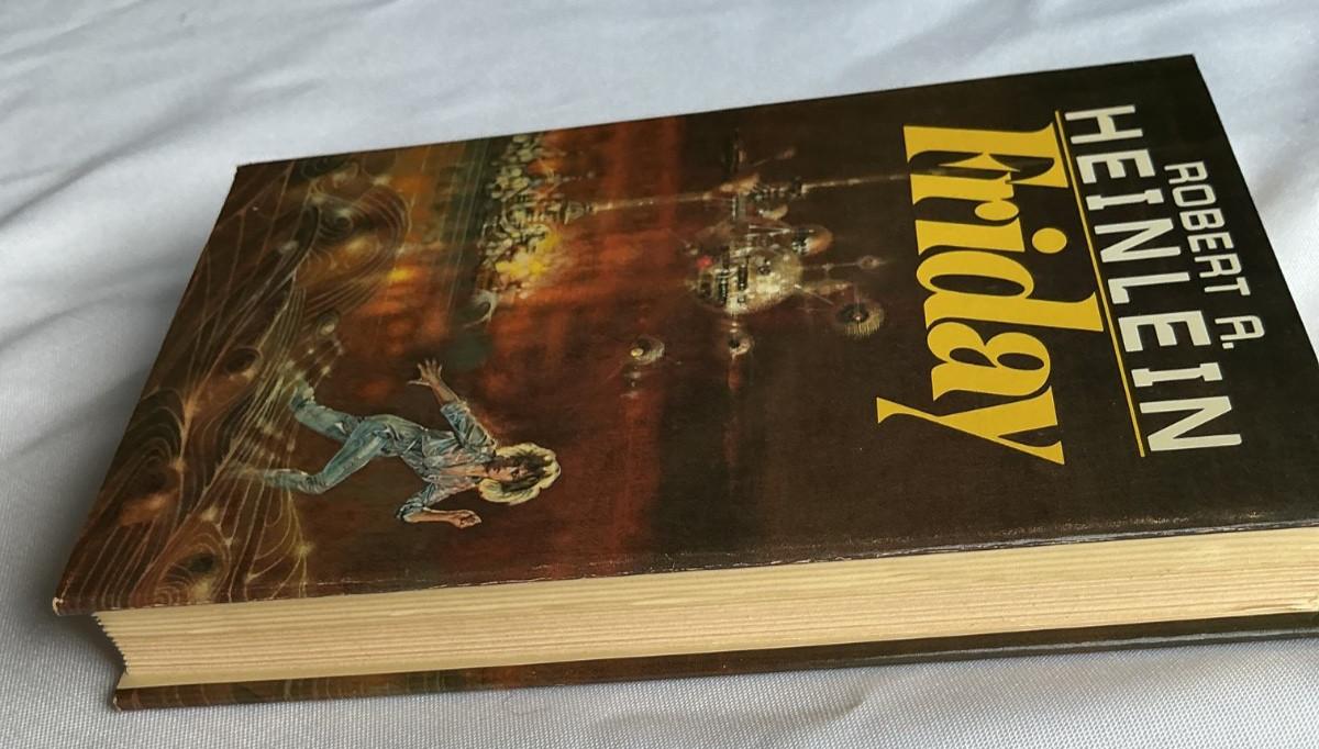 Friday Robert A Heinlein HC DJ BCE Science Fiction
