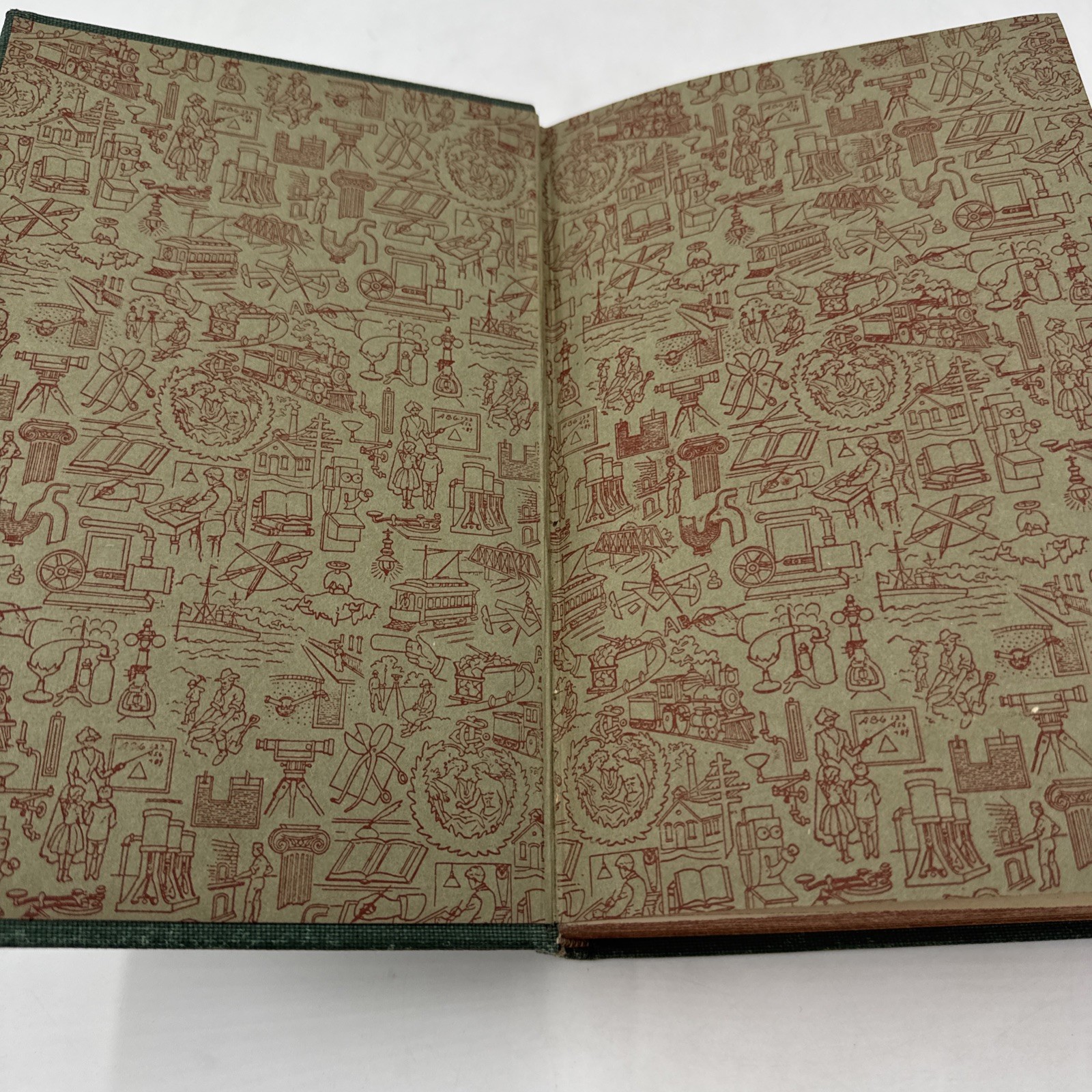 Antique 1905 ICS Reference Library Vol 8 Art Design Bookcover Carpet 1st Edition