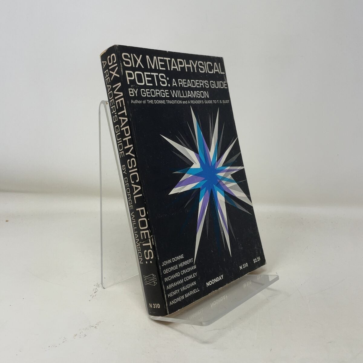 Six Metaphysical Poets by George Williamson PB First Edition Very Good 1967