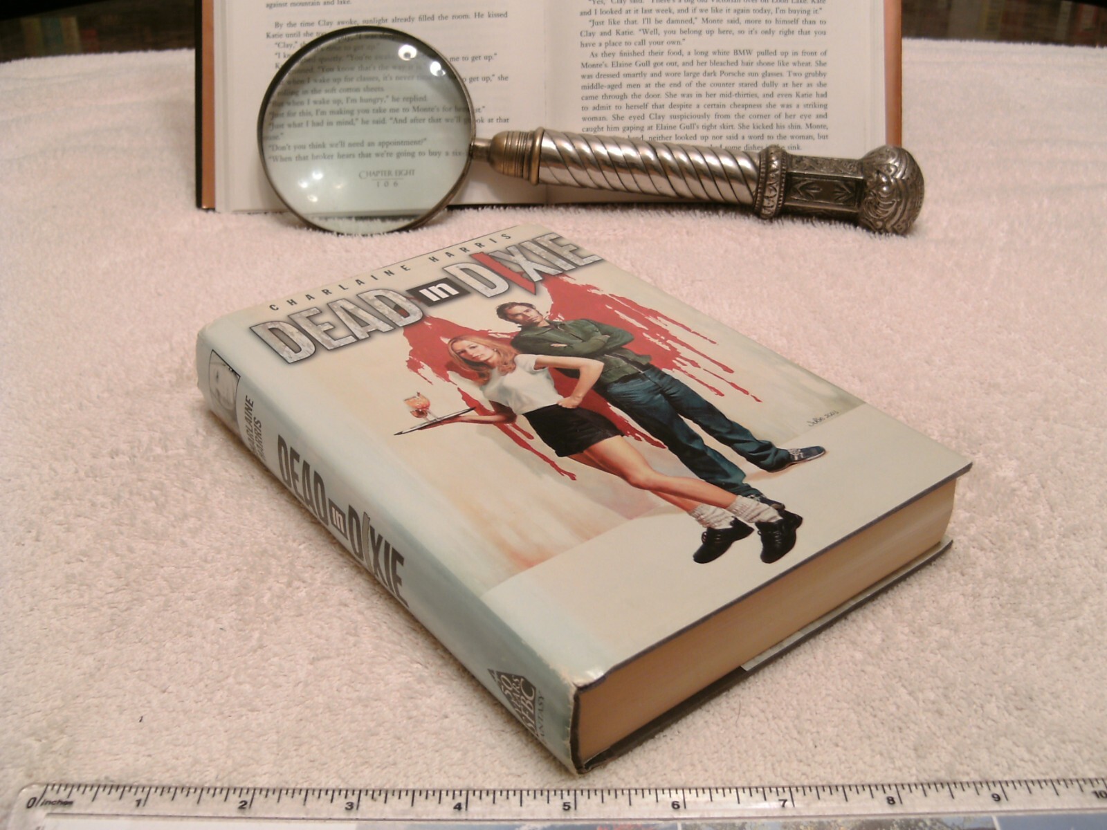 Charlaine Harris *DEAD IN DIXIE* HC/DJ Book Club Edition