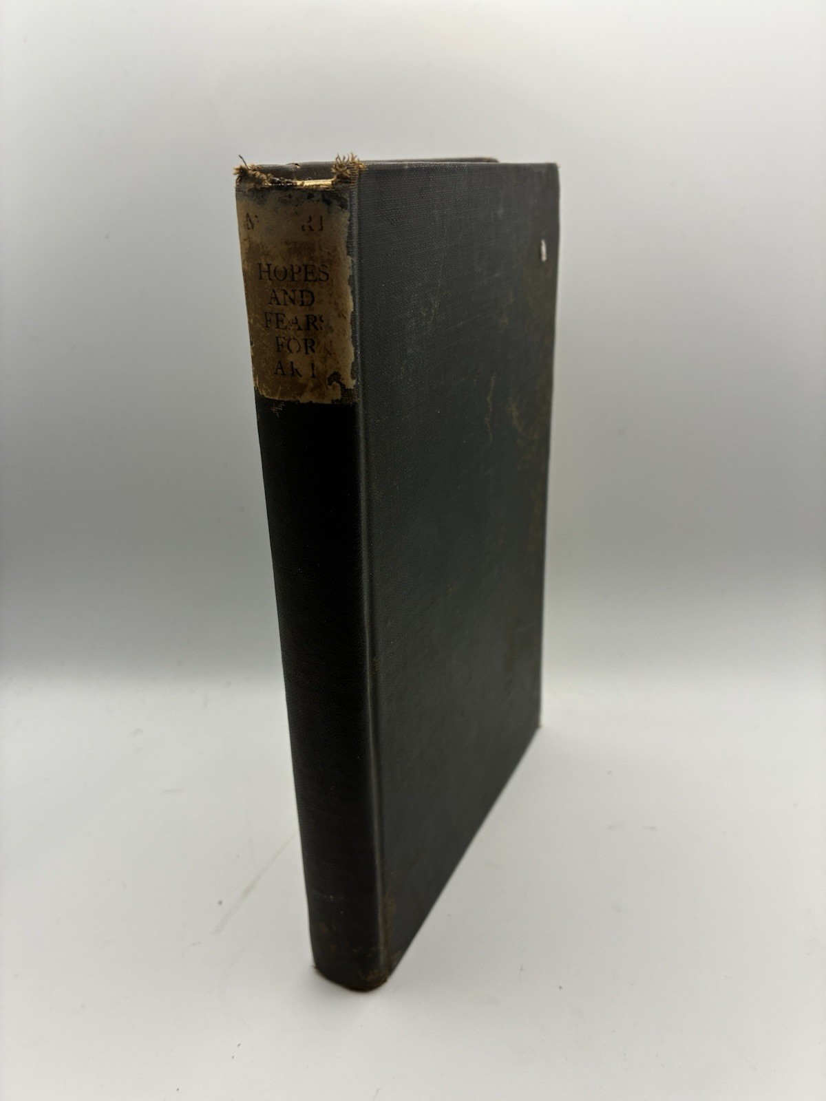 1898 Hopes and Fears for Art – Five Lectures Deliver- William Morris 5th Edition
