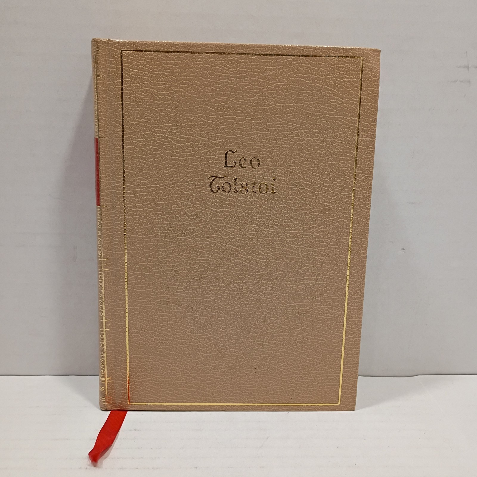 The Works of Leo Tolstoi: One Volume Edition 1920’s Hardcover Vintage 1928