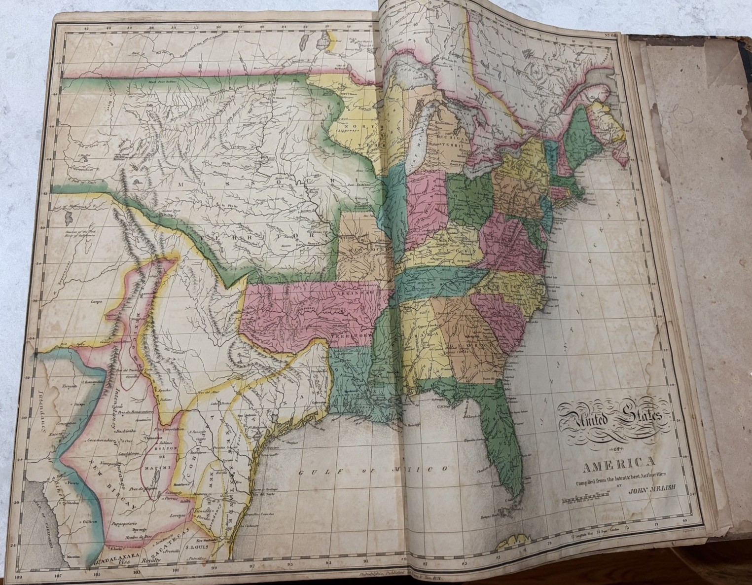 M. Lavoisne Genealogical Historical Atlas Ancient/Modern M. Carey Phila 1821