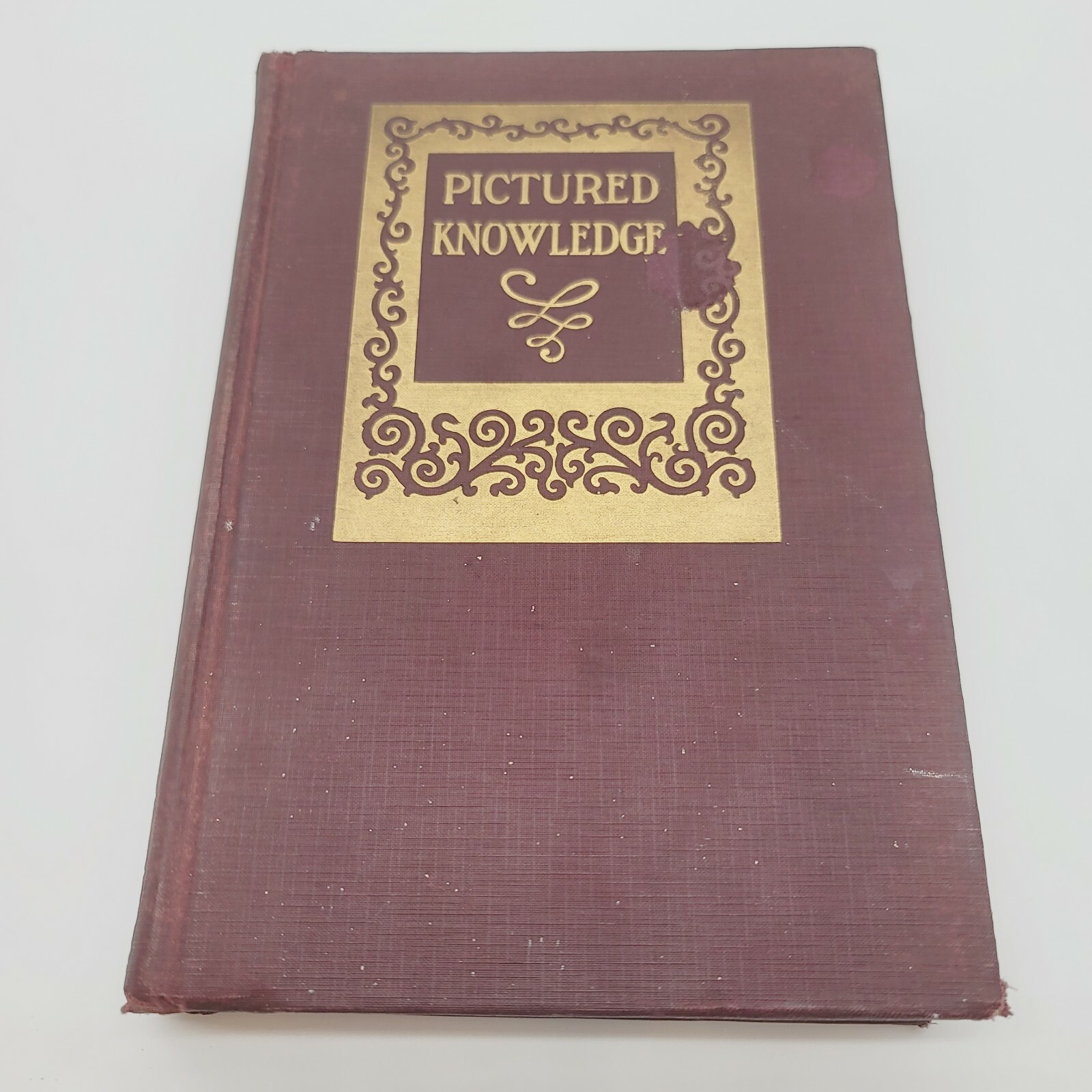 PICTURED KNOWLEDGE VOL I Copyright 1921 Marshall Hughes Co. Kansas City, MO