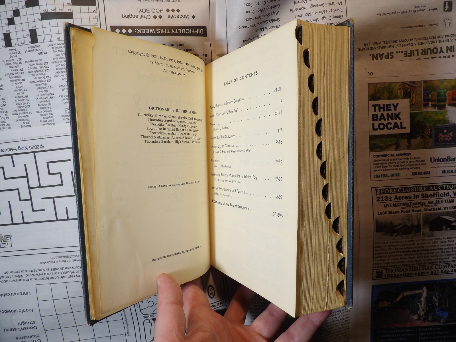 Thorndike Barnhart Comprehensive Desk Dictionary – 1958