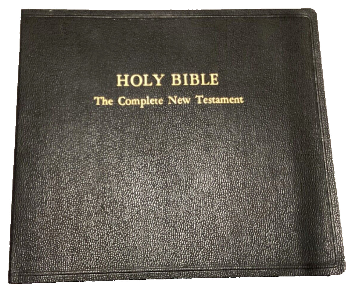 Holy Bible Complete New Testament Audio Book 26 Ultra Microgroove 16 RPM Records