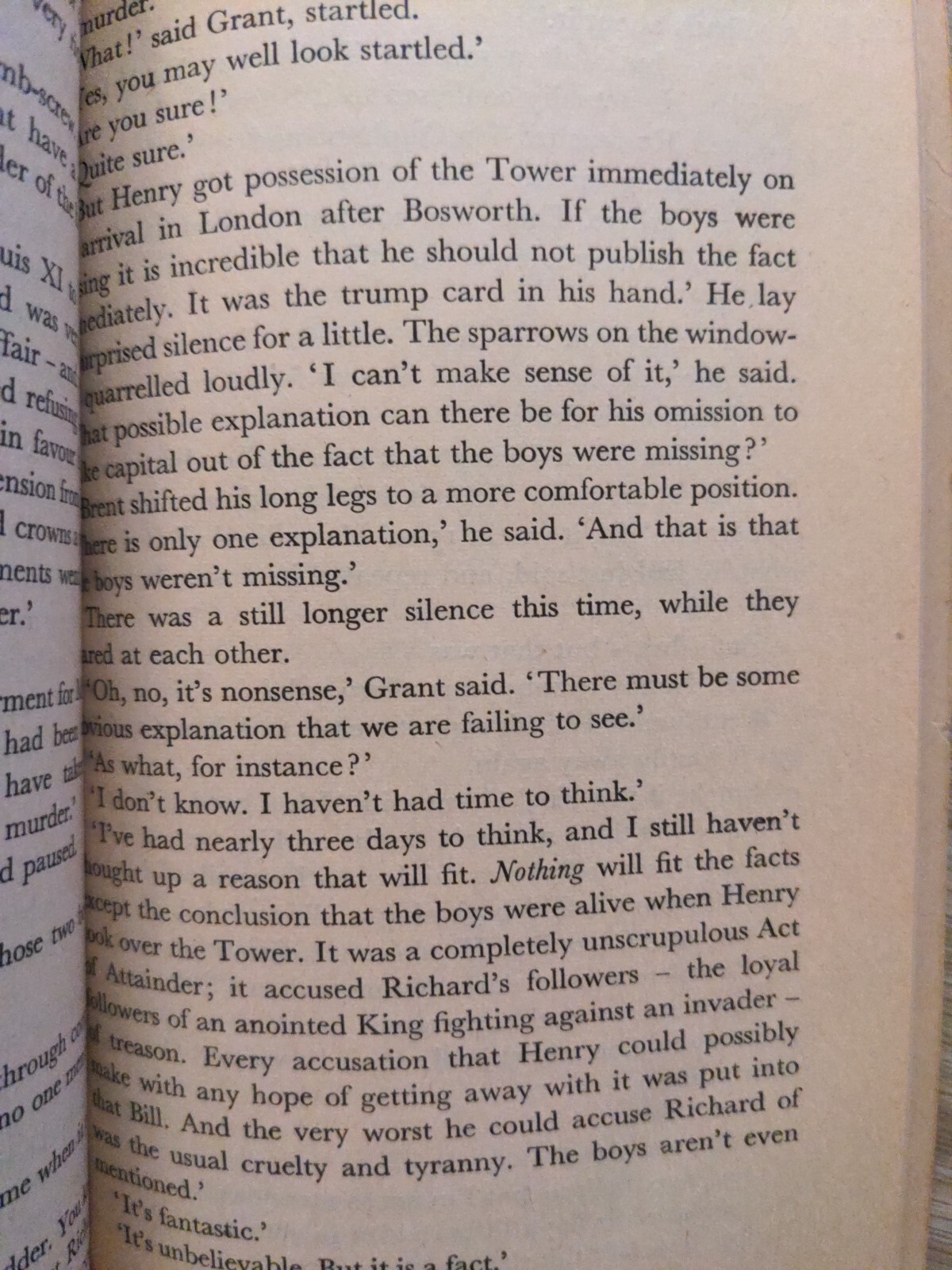 Daughter of Time by Joséphine Tey 1956 Penguin Books
