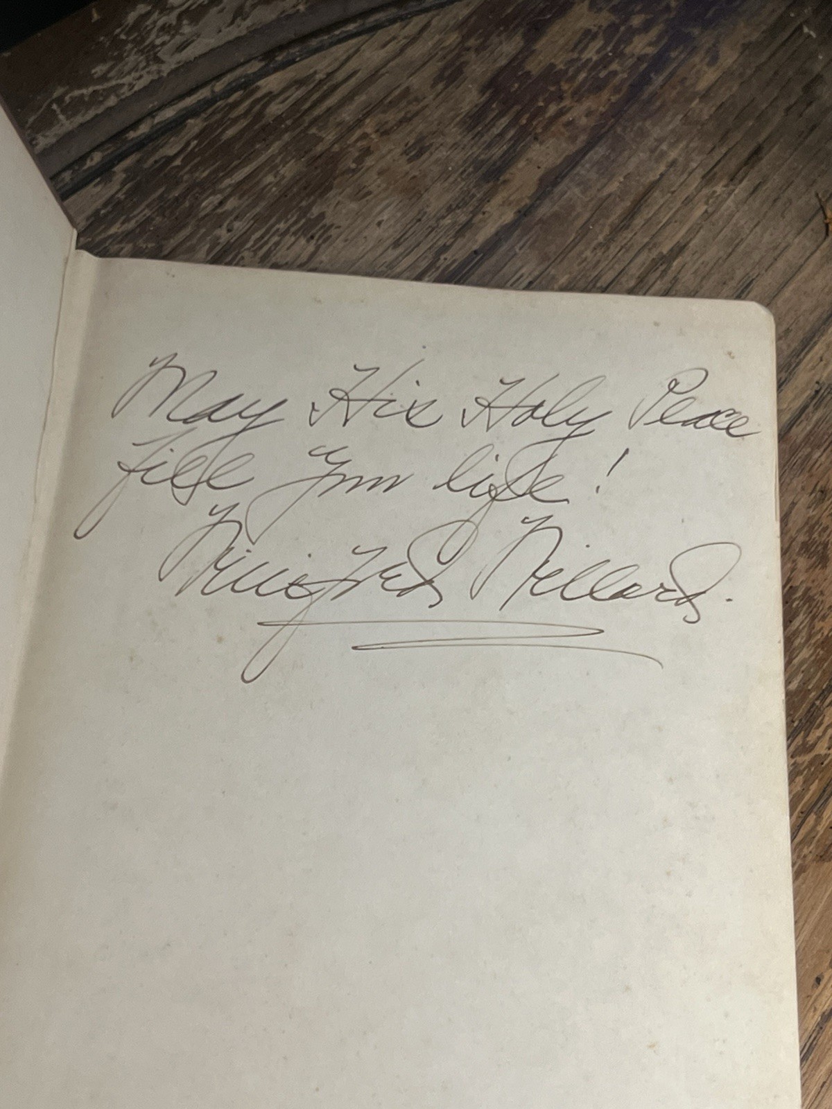 [Signed] 1946 – From The Seventh Plane – W. Willard / Mysticism, Occult, Power