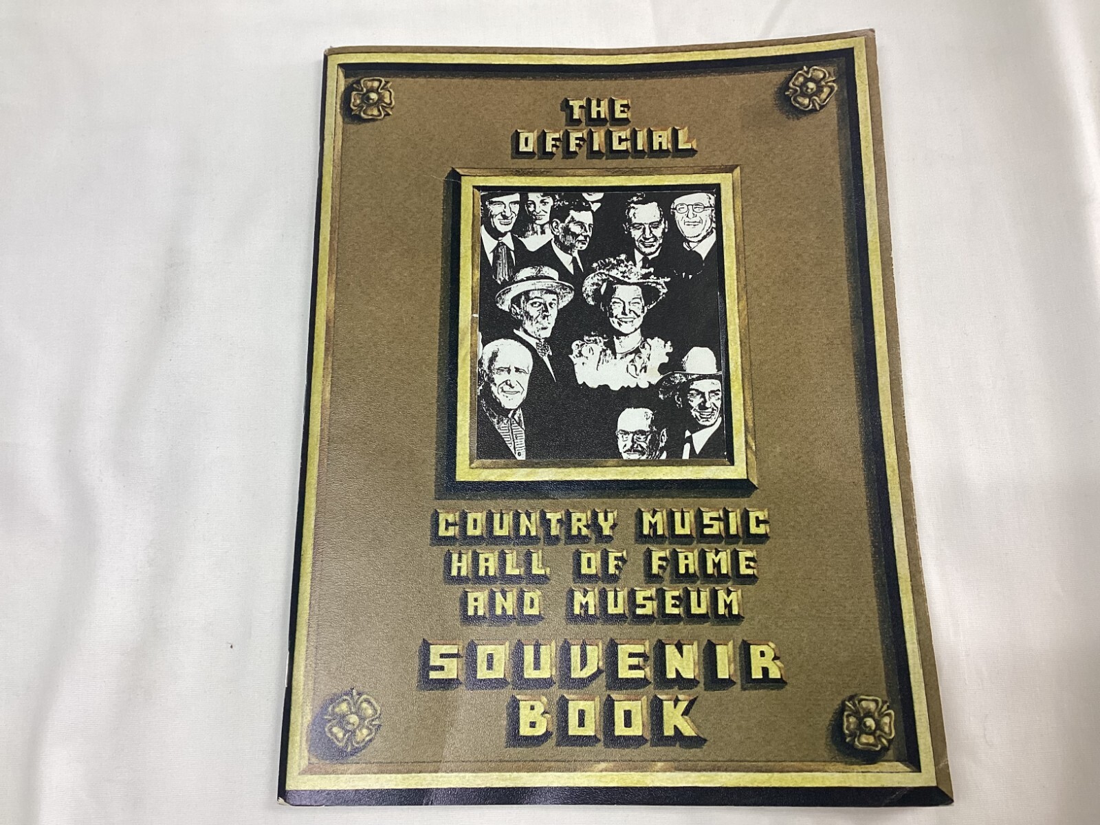Vintage 1978 The Official Country Music Hall Of Fame & Museum Souvenir Book