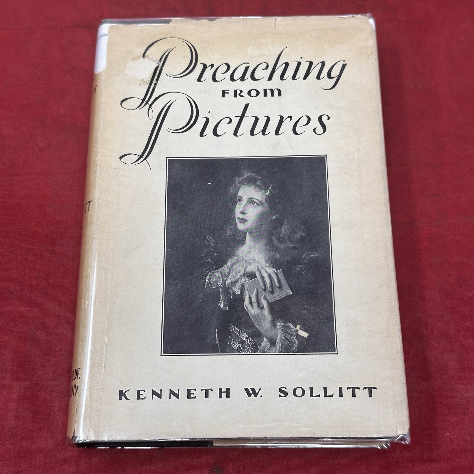 1938 Preaching From Pictures Kenneth Sollitt HC Book w/ Dust Jacket Religious