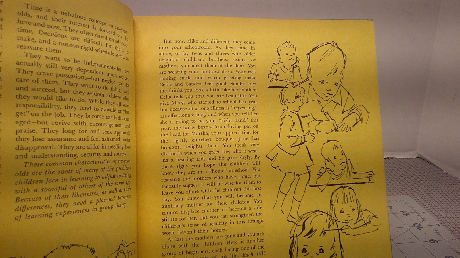 1956 At Home Teachers Edition The Basic Social Studies Hardcover Vtg School Book