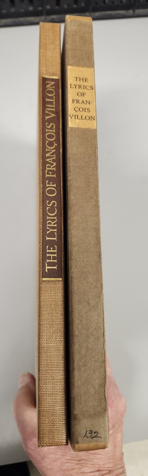 Lyrics of Francois Villon, Limited Editions Club, #132 of 1500, Signed