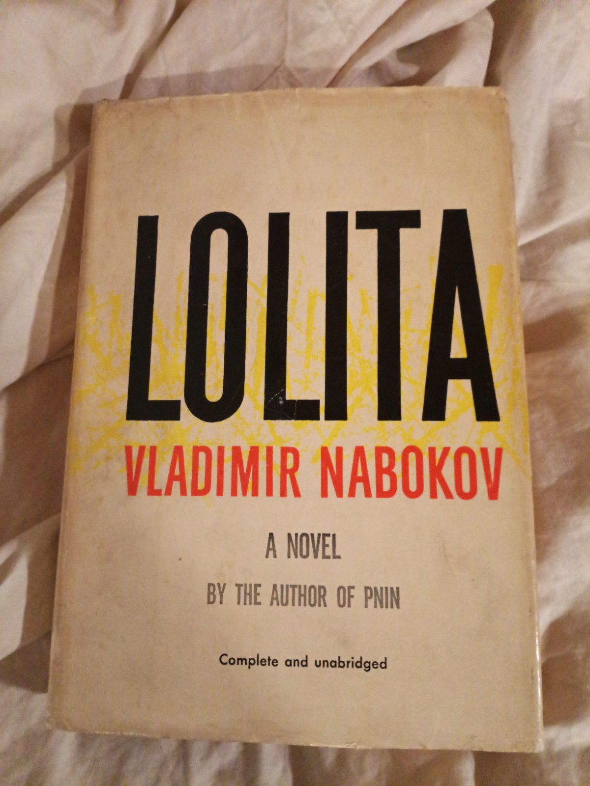 LOLITA by Vladimir Nabokov 1st American Ed. 17th Impression 1955 HC DJ